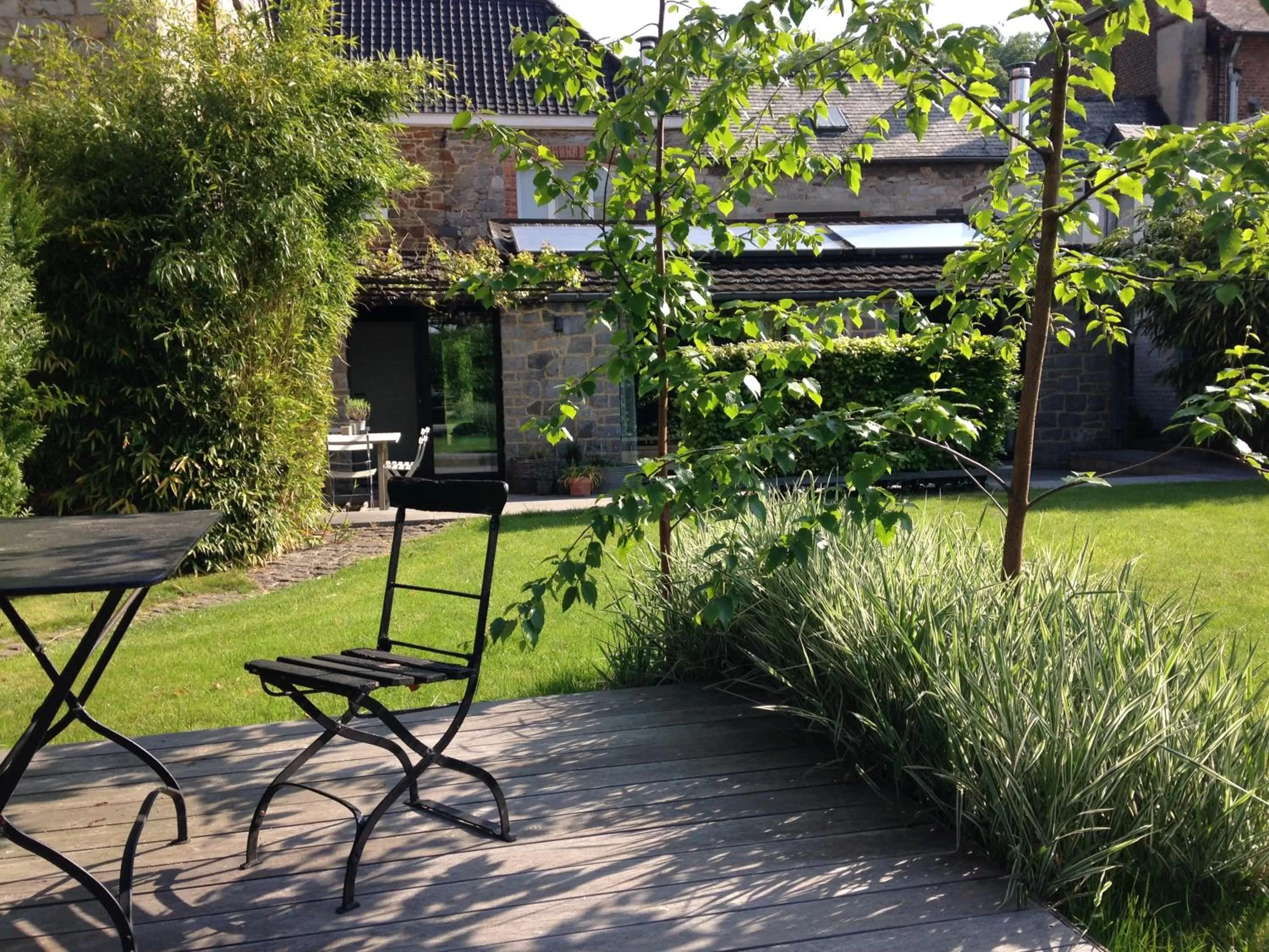 Garden in B&B La Ruelle