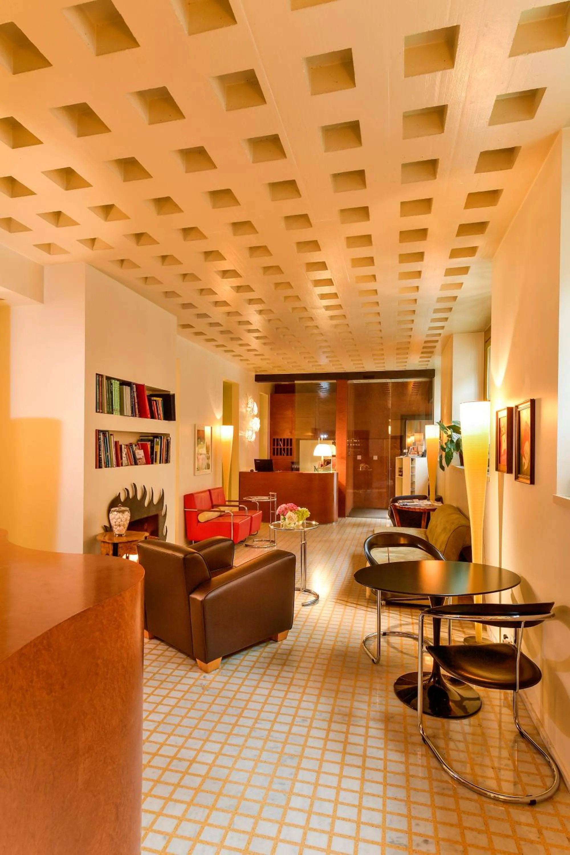 Lobby or reception in Petronilla - Hotel In Bergamo