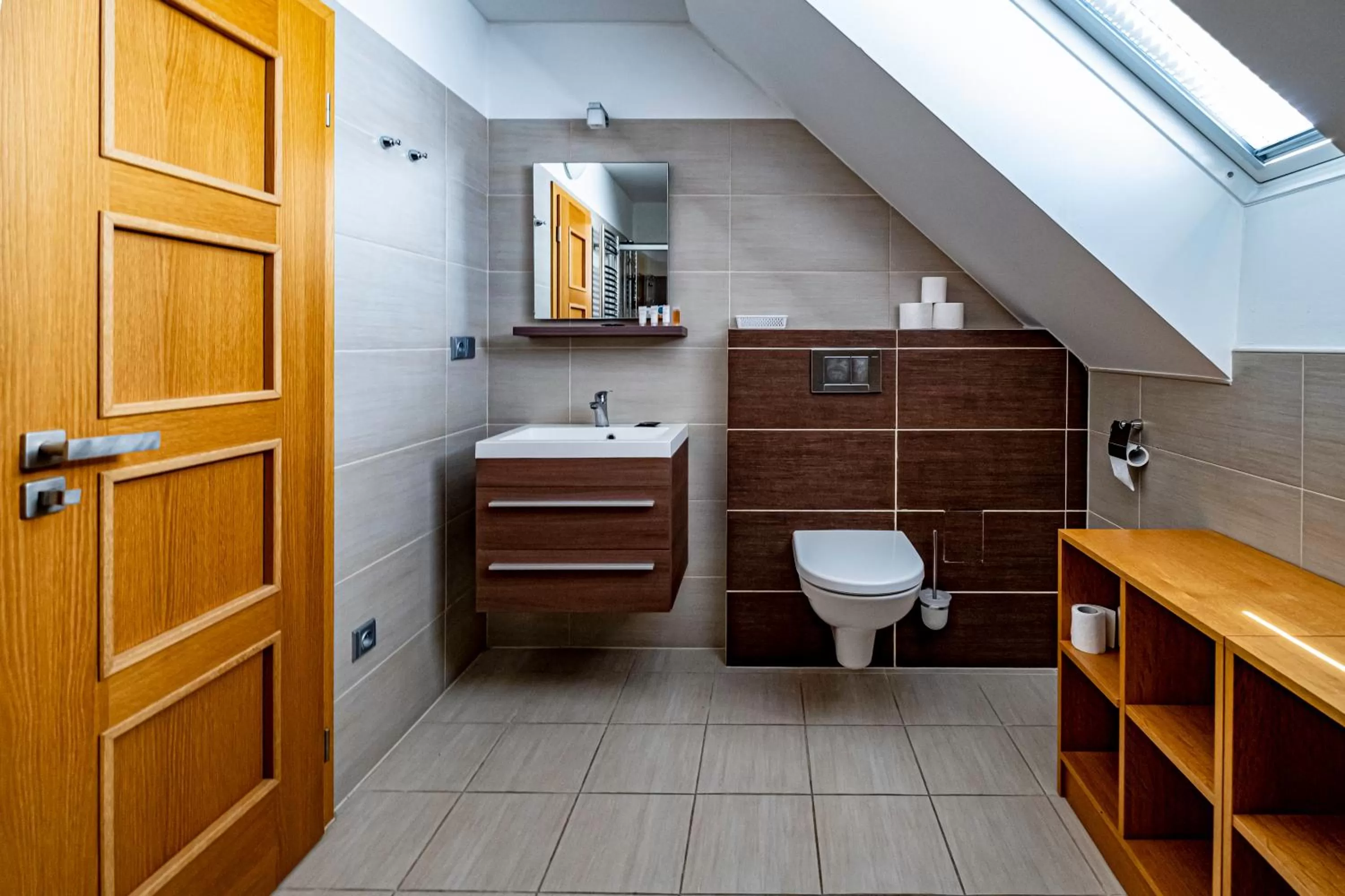 Bathroom in Relax Hotel Stork