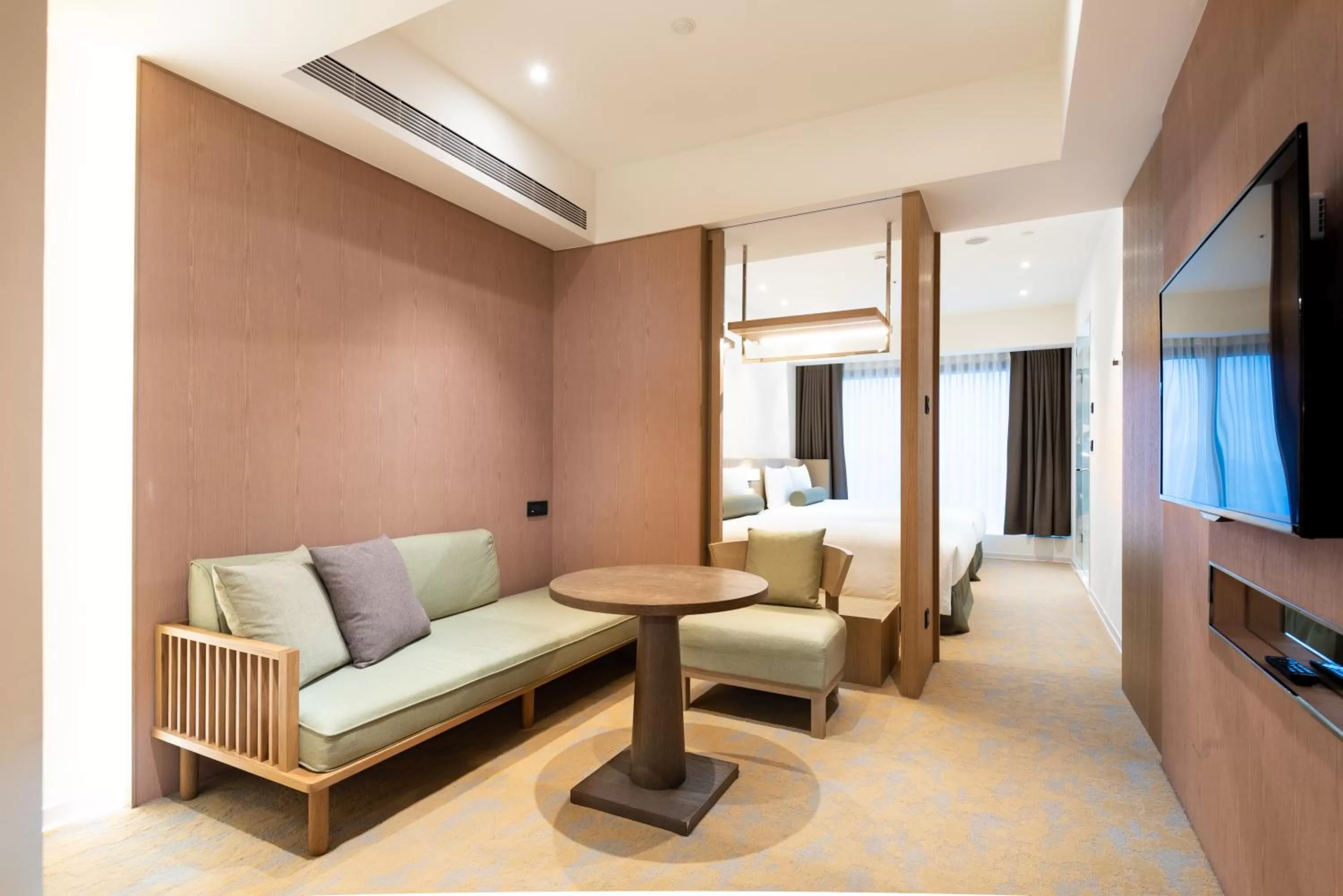 Living room in Caesar Metro Taipei