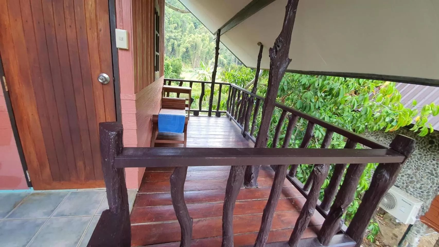 Patio in Tree Tops River Huts