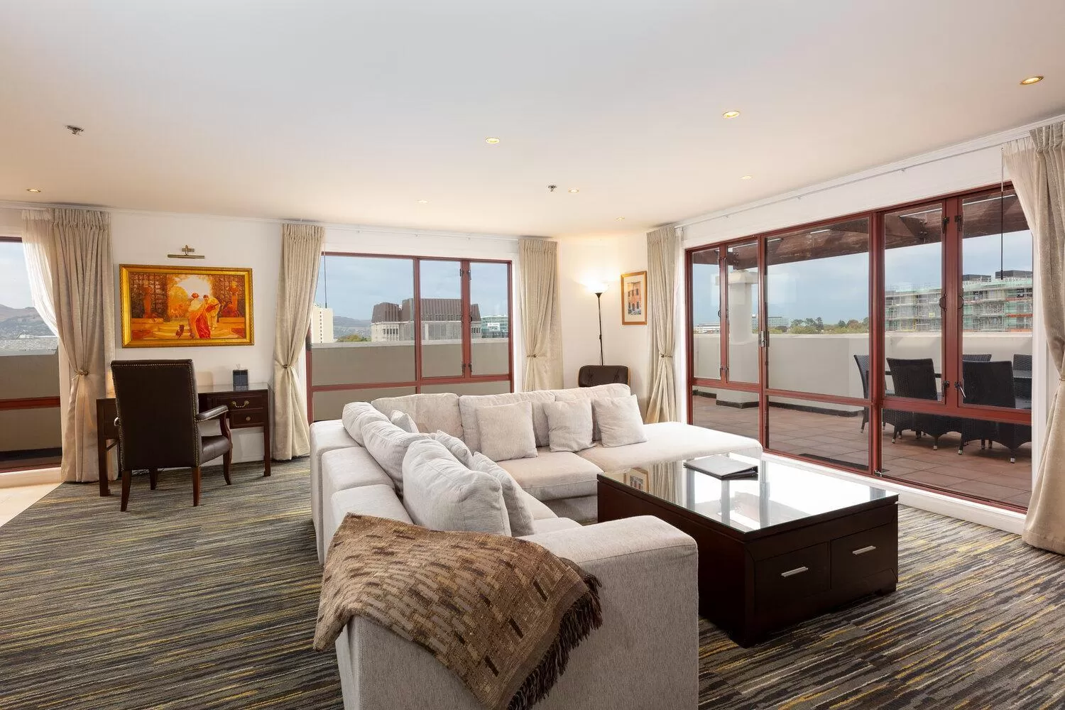 Seating area in Fino Hotel & Suites