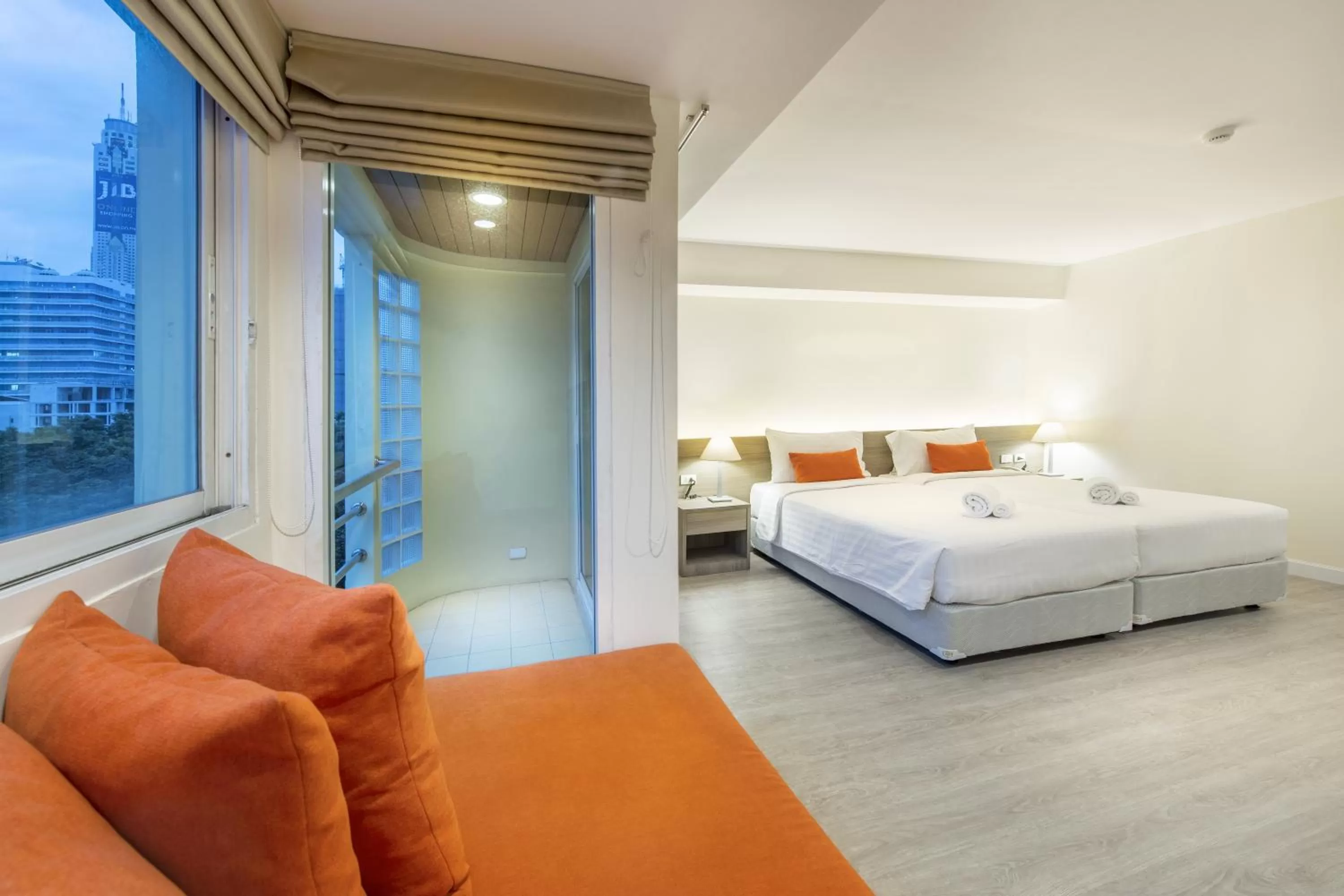 Garden view, Bed in Le Tada Residence