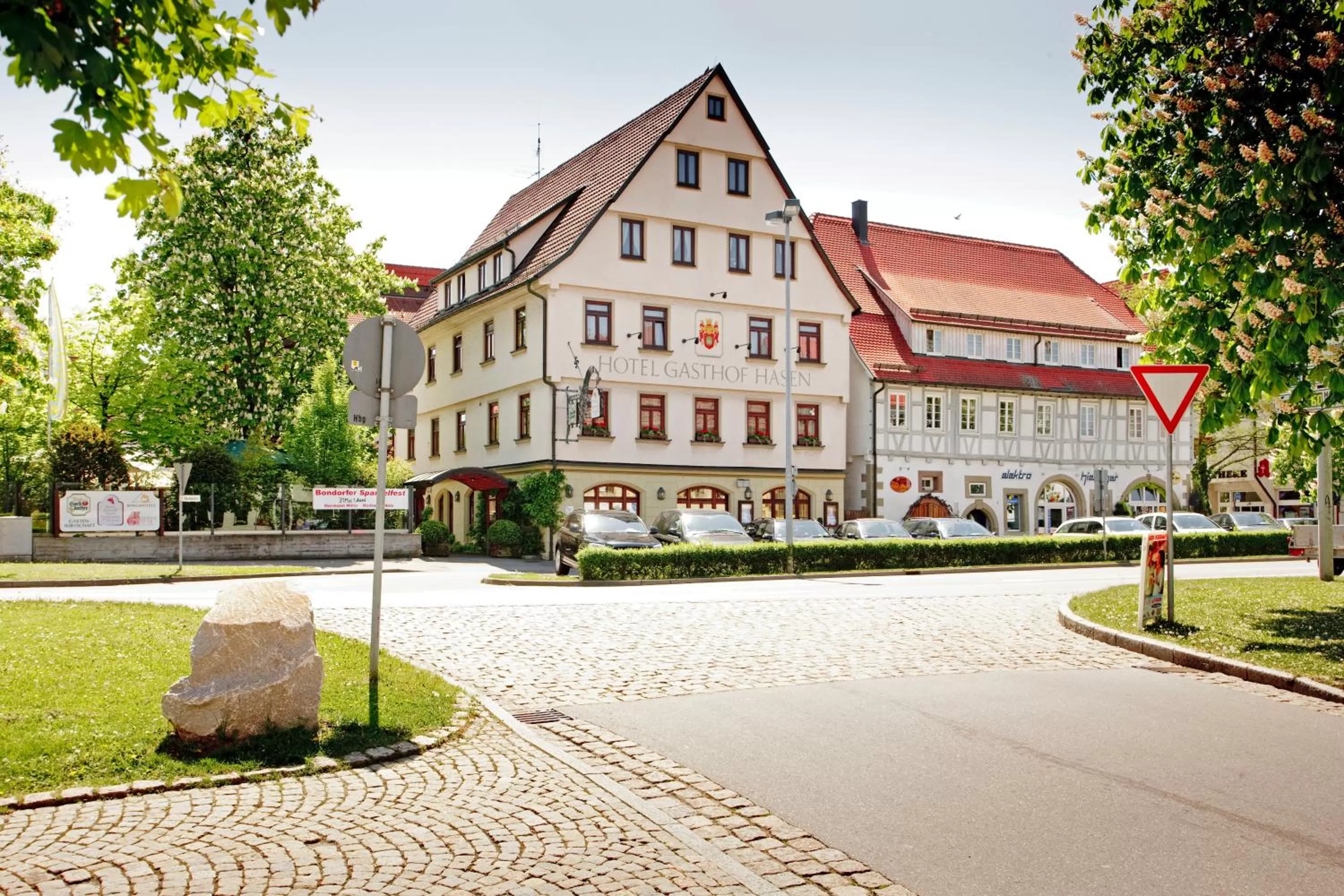 Property building in Ringhotel Gasthof Hasen