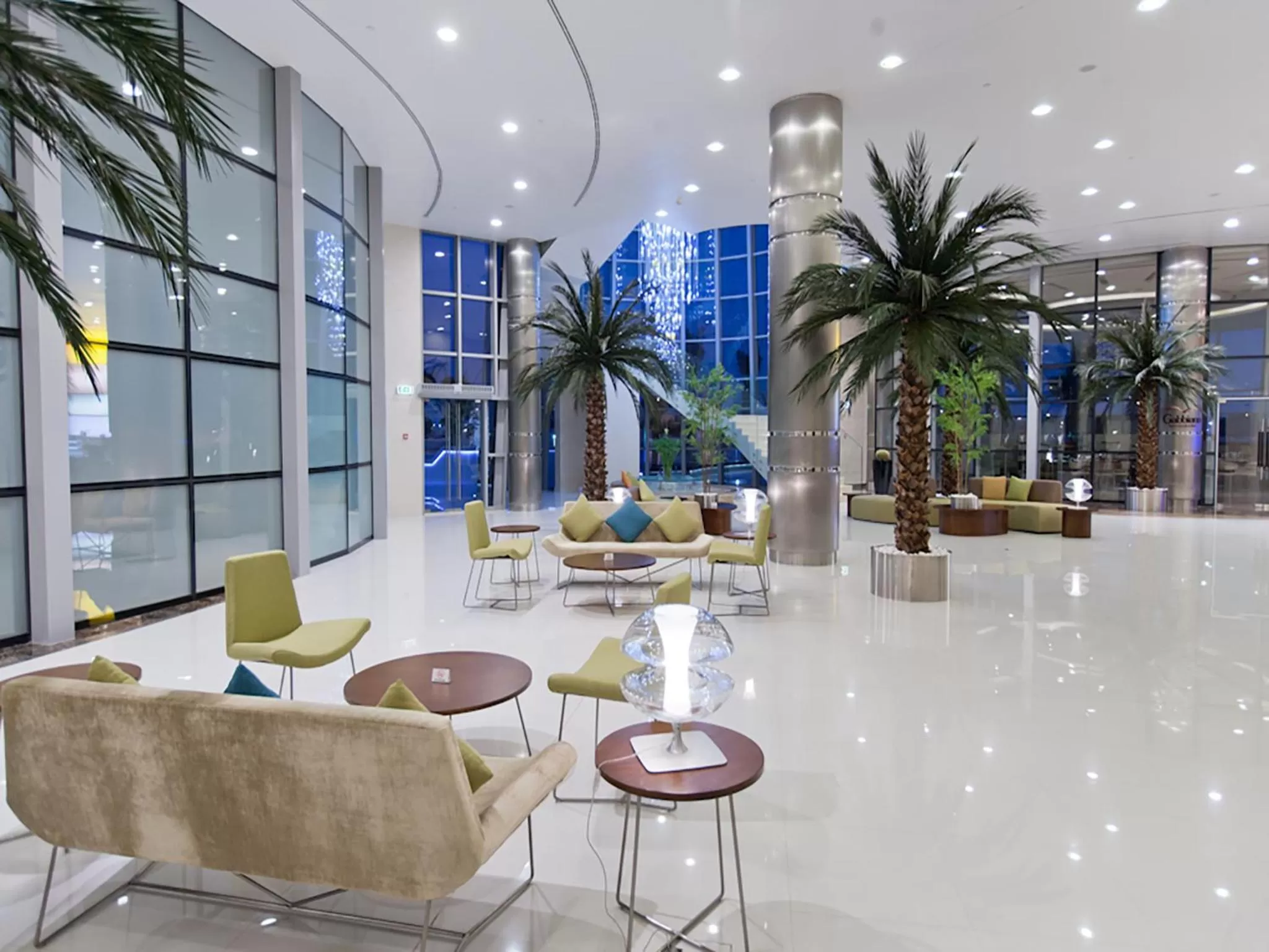 Seating area in Novotel Abu Dhabi Gate