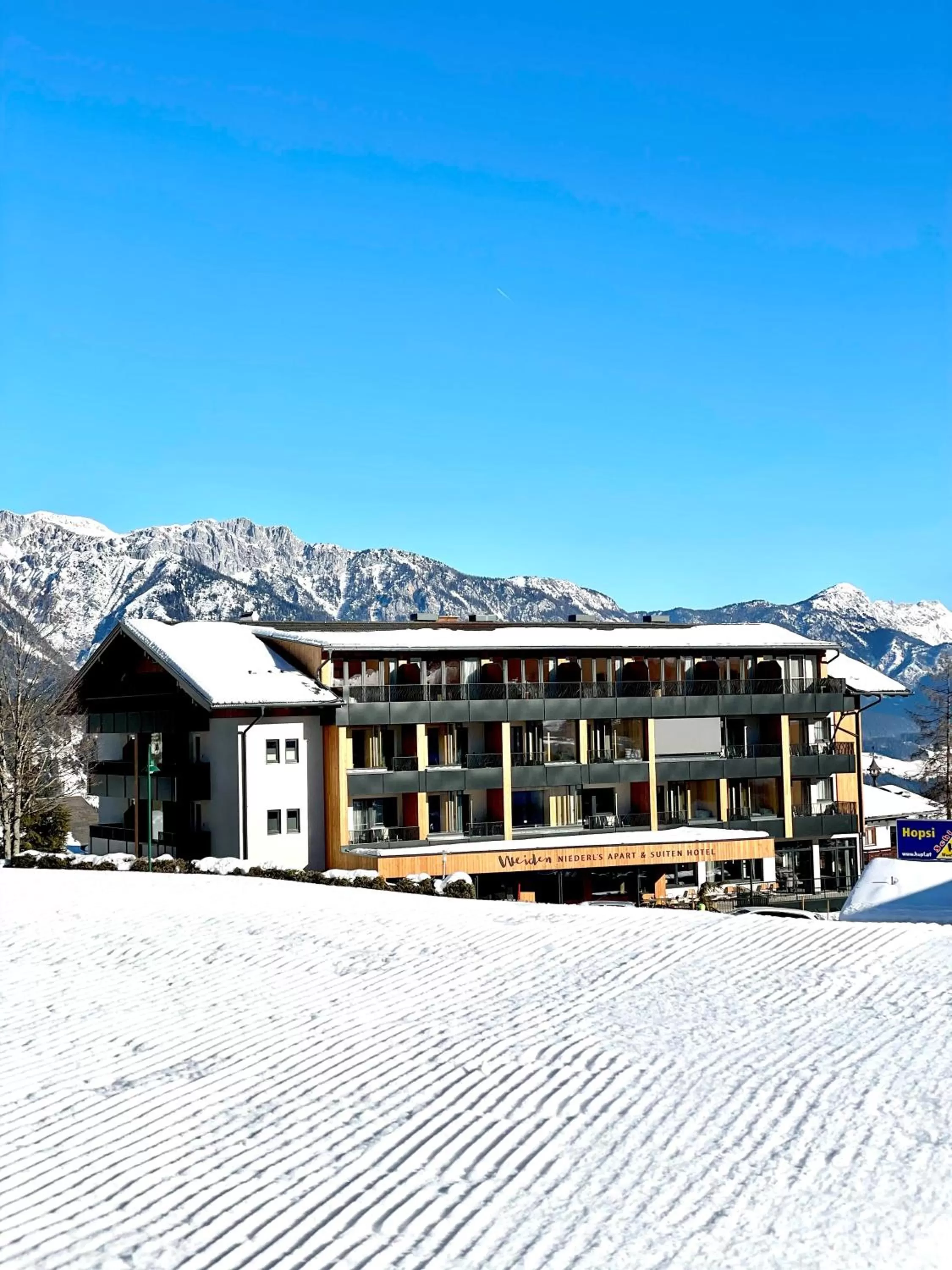 Winter in Apart & Suiten Hotel WEIDEN