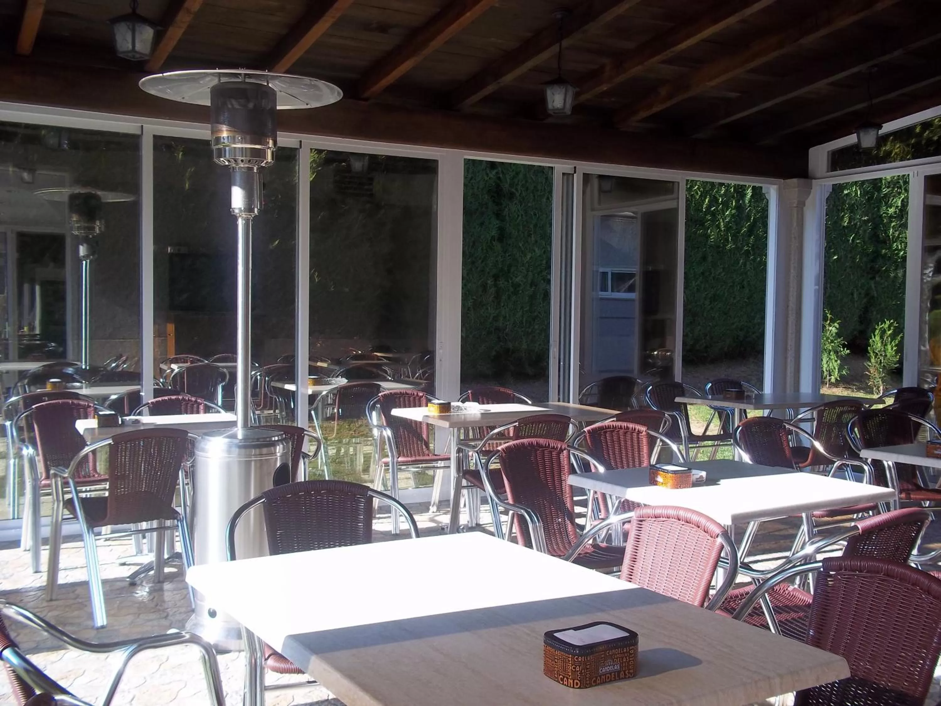 Balcony/Terrace in Hotel Suiza