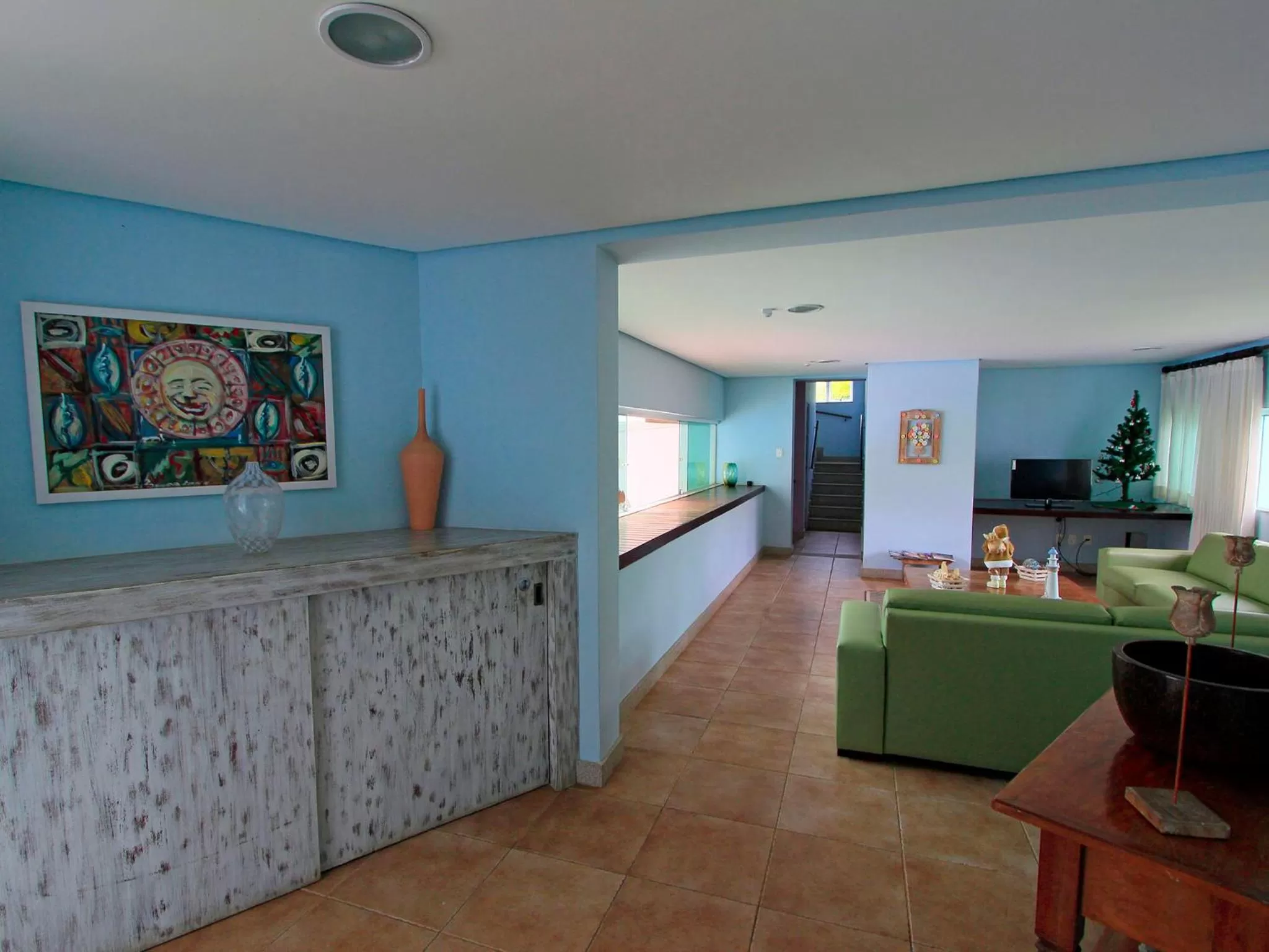 Lobby or reception in Farol de Itapuã Praia Hotel