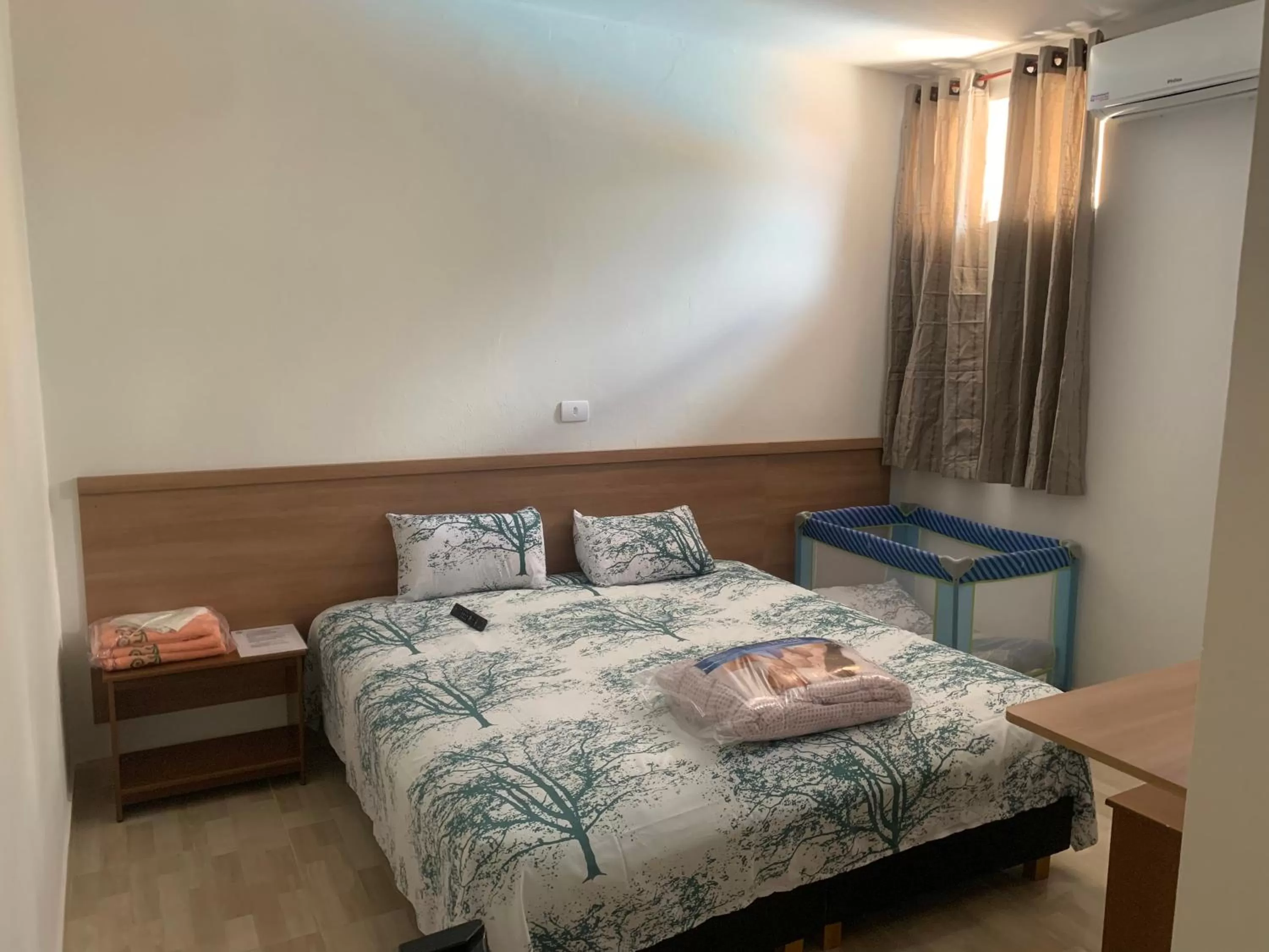 Bed in Ananda pousada chalé