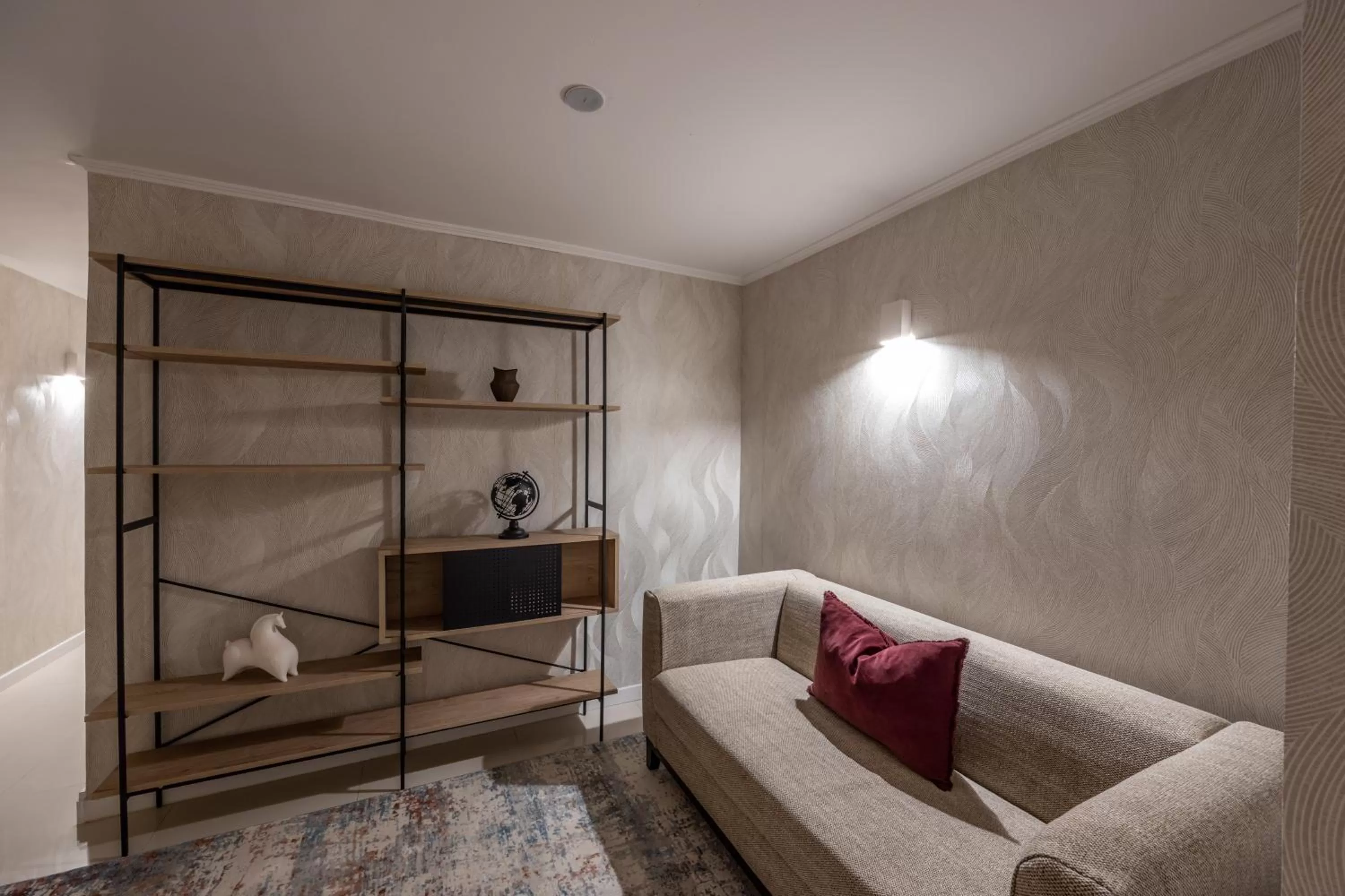 Seating area in Bossa & Bed Hostel