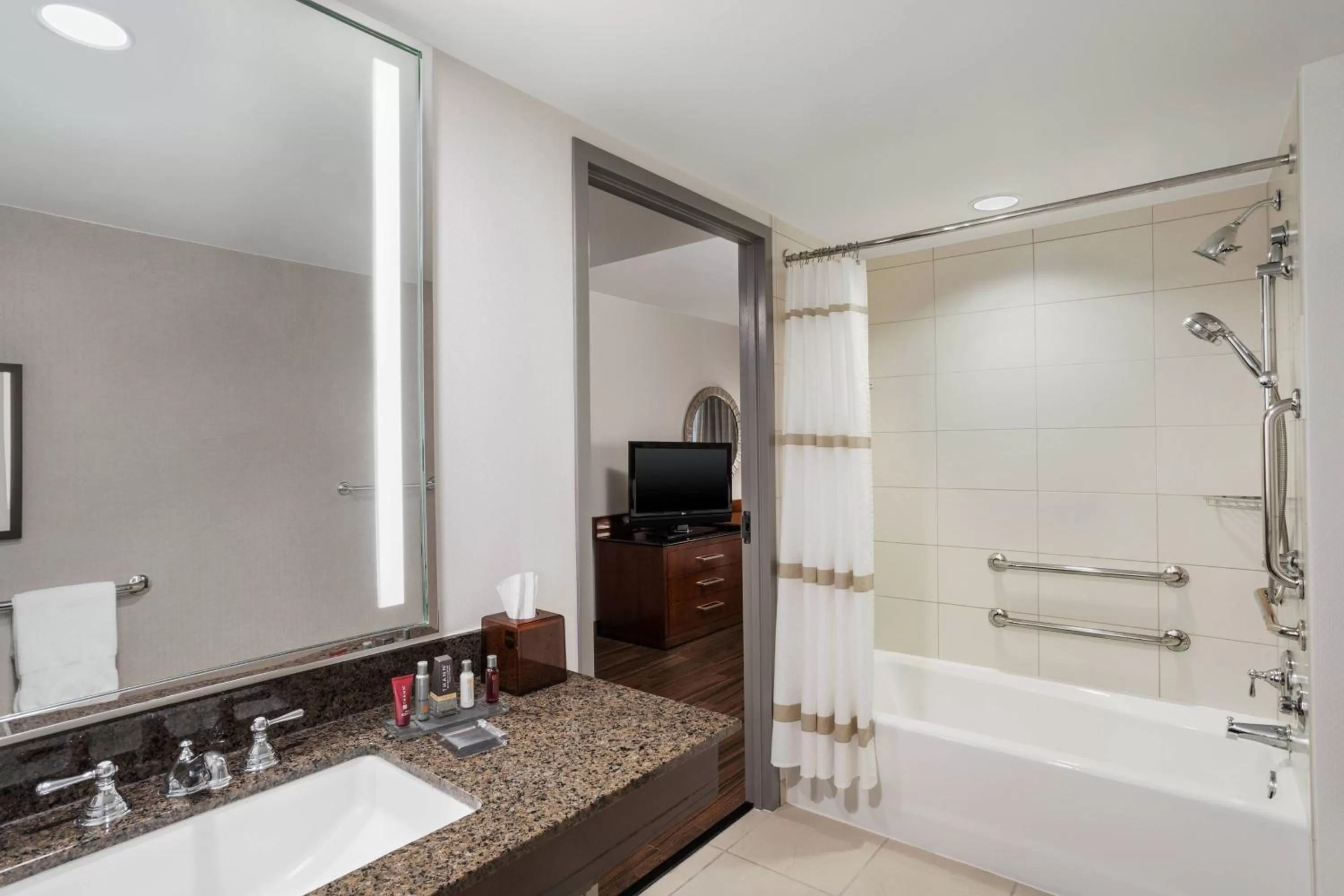 Bathroom in Lancaster Marriott at Penn Square