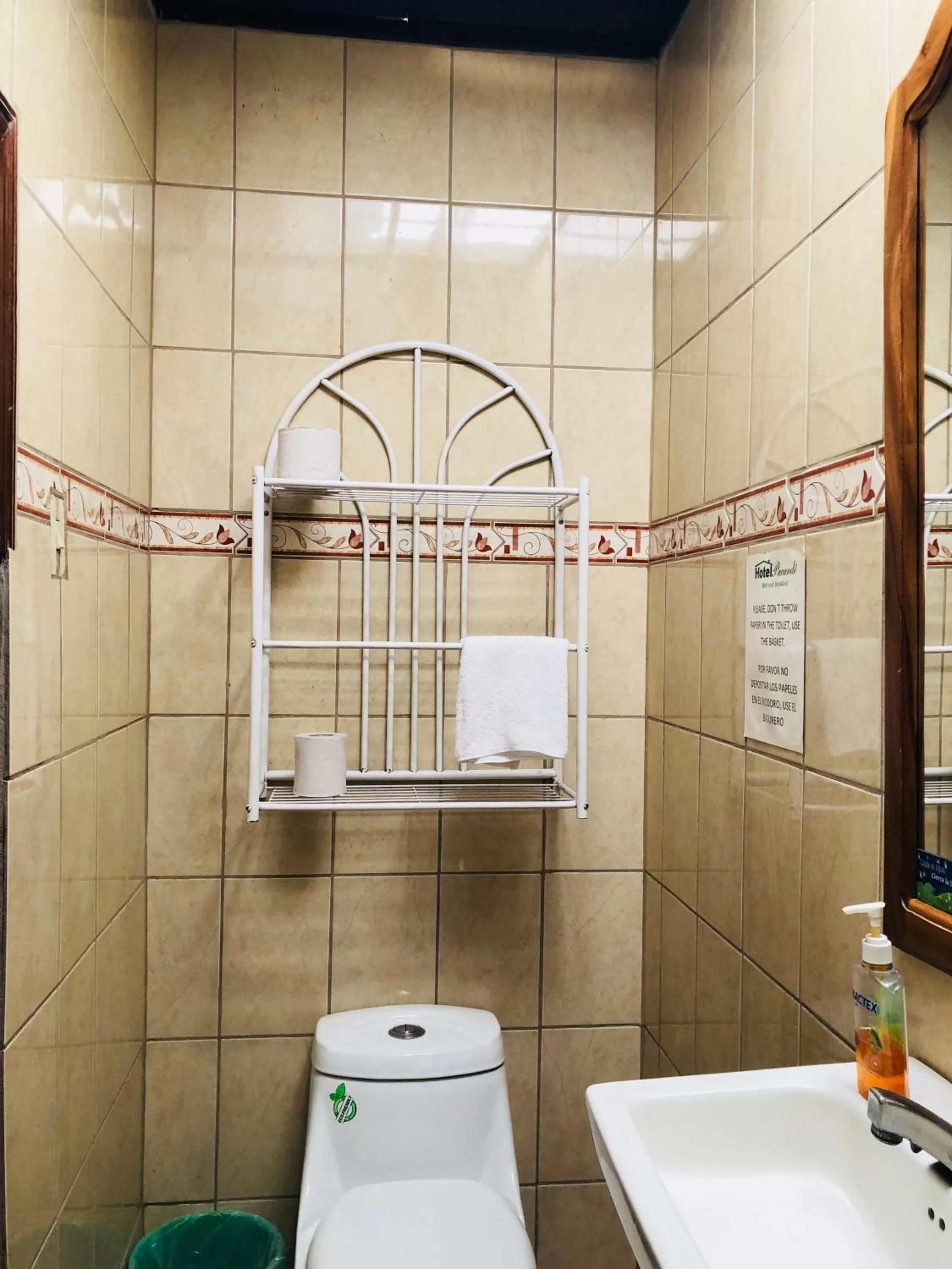 Bathroom in Hotel Pacande B&B