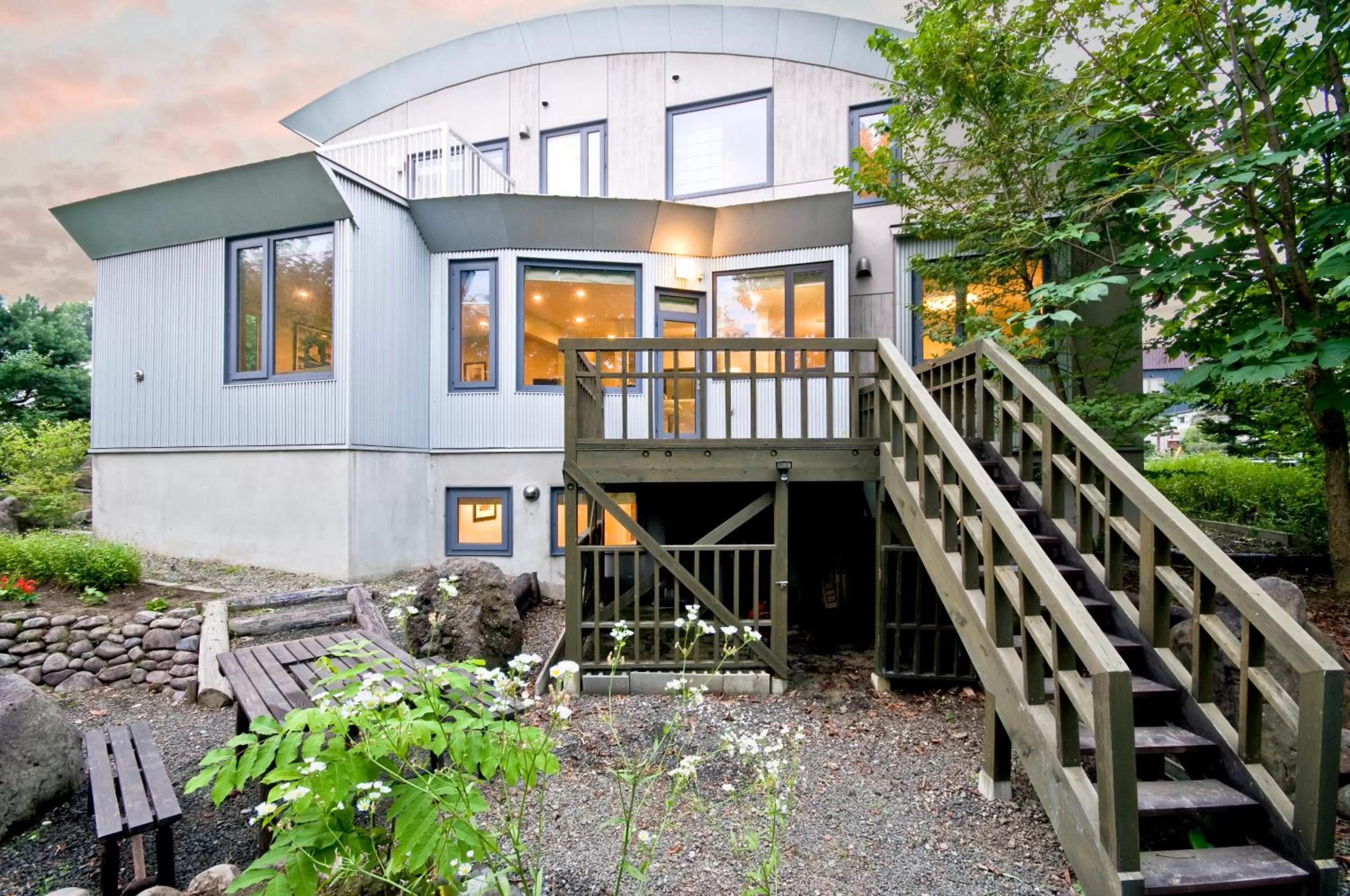 Balcony/Terrace in Fresh Powder Accommodation