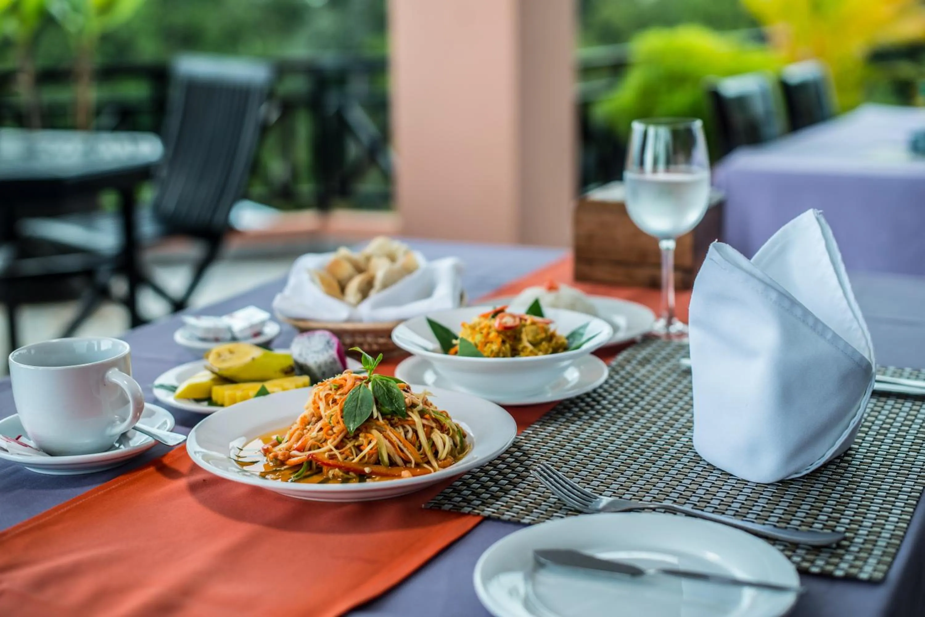 Restaurant/places to eat in Angkor Panoramic Boutique Hotel