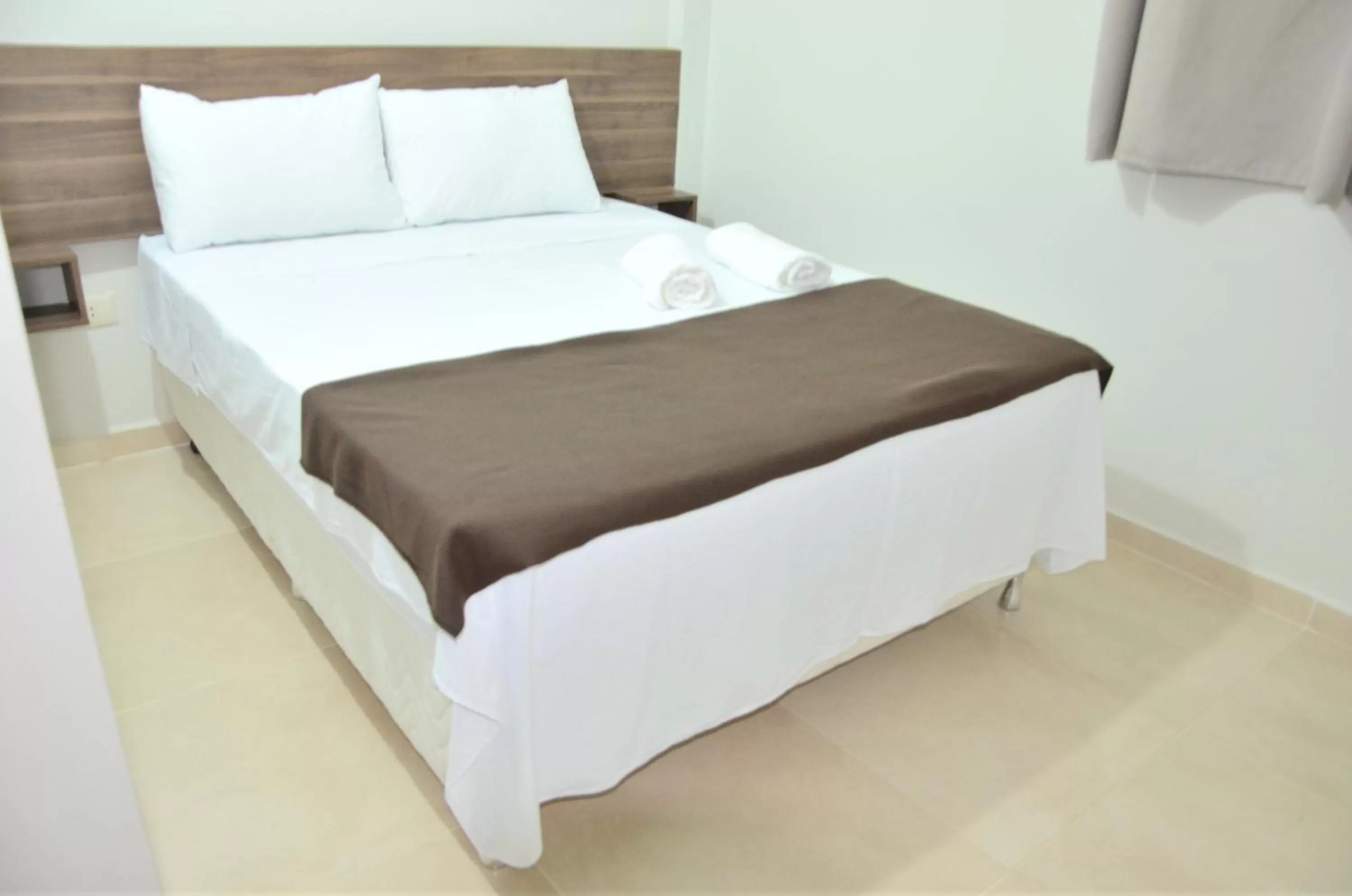 Bed in Hotel Sur Brasil
