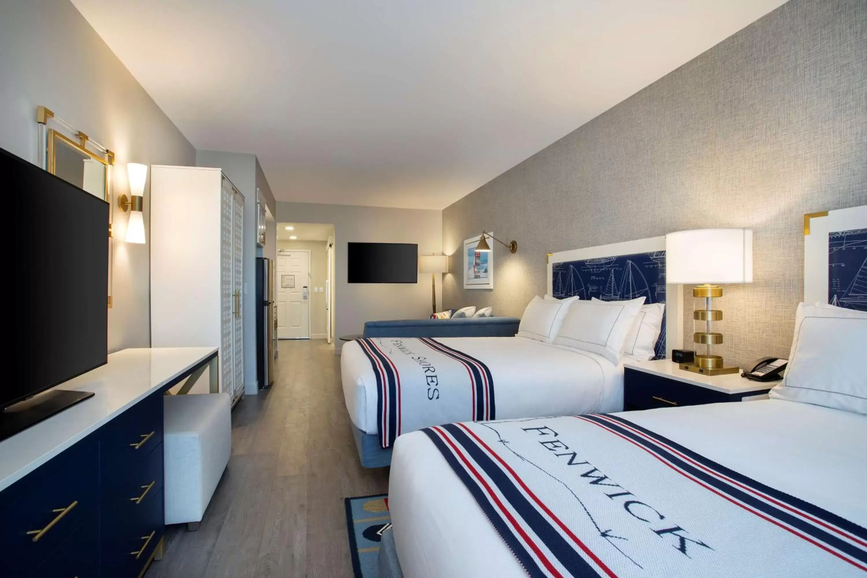 Premium Junior Suite with Two Queen Beds - Hearing Access in Fenwick Shores, Tapestry Collection by Hilton Premium Junior Suite with Two Queen Beds - Hearing Access in Fenwick Shores, Tapestry Collection by Hilton