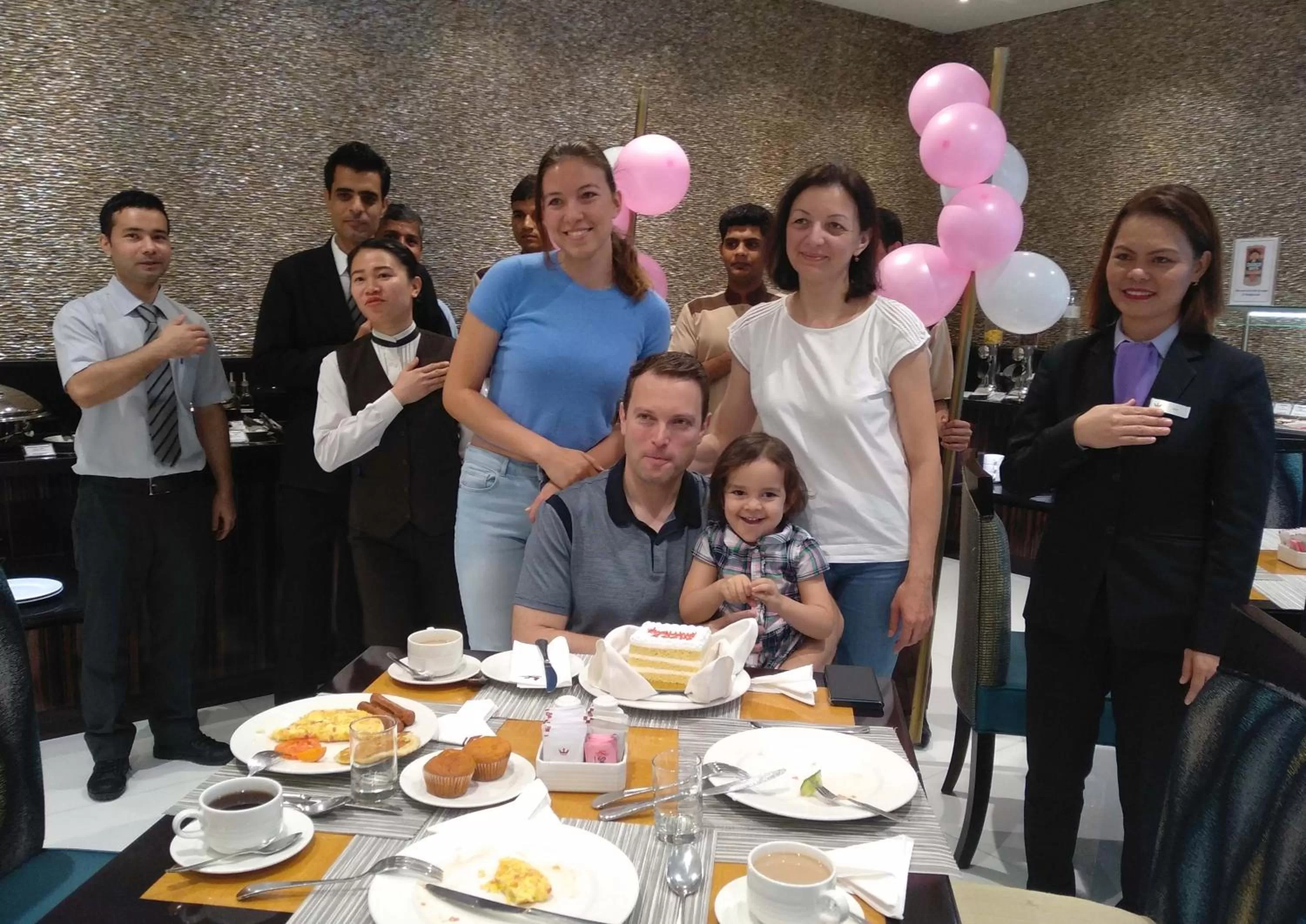 group of guests in Savoy Crest Hotel Apartments