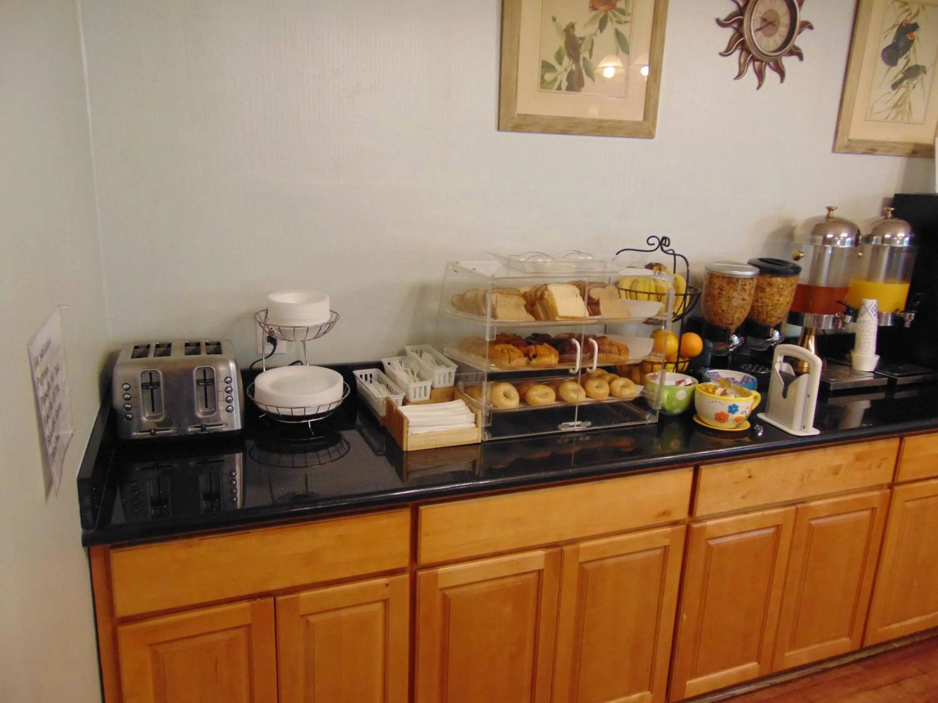 Buffet breakfast in Bellis Inn