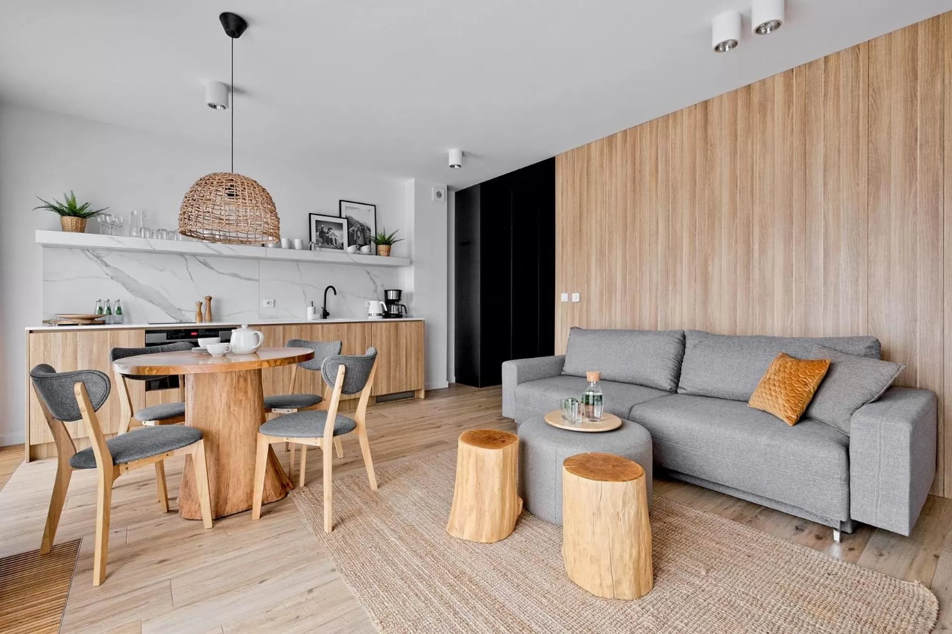 Living room in Białka Residence Ski - 50 m do Termy Bania Odkryj-Białke