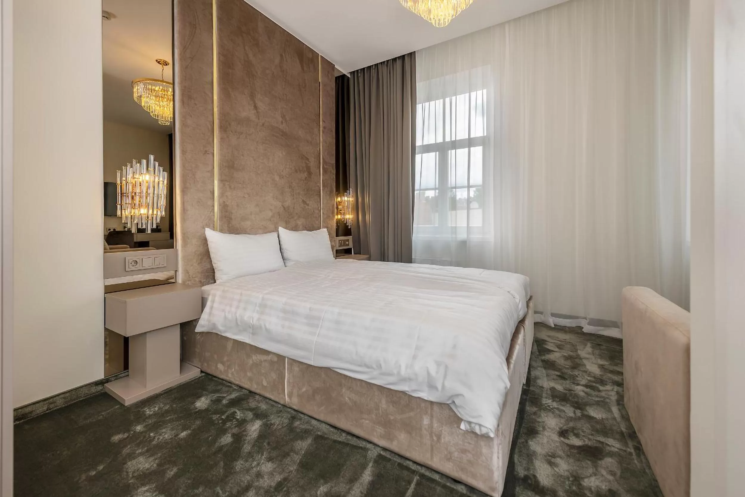 Bed in St Palace Hotel