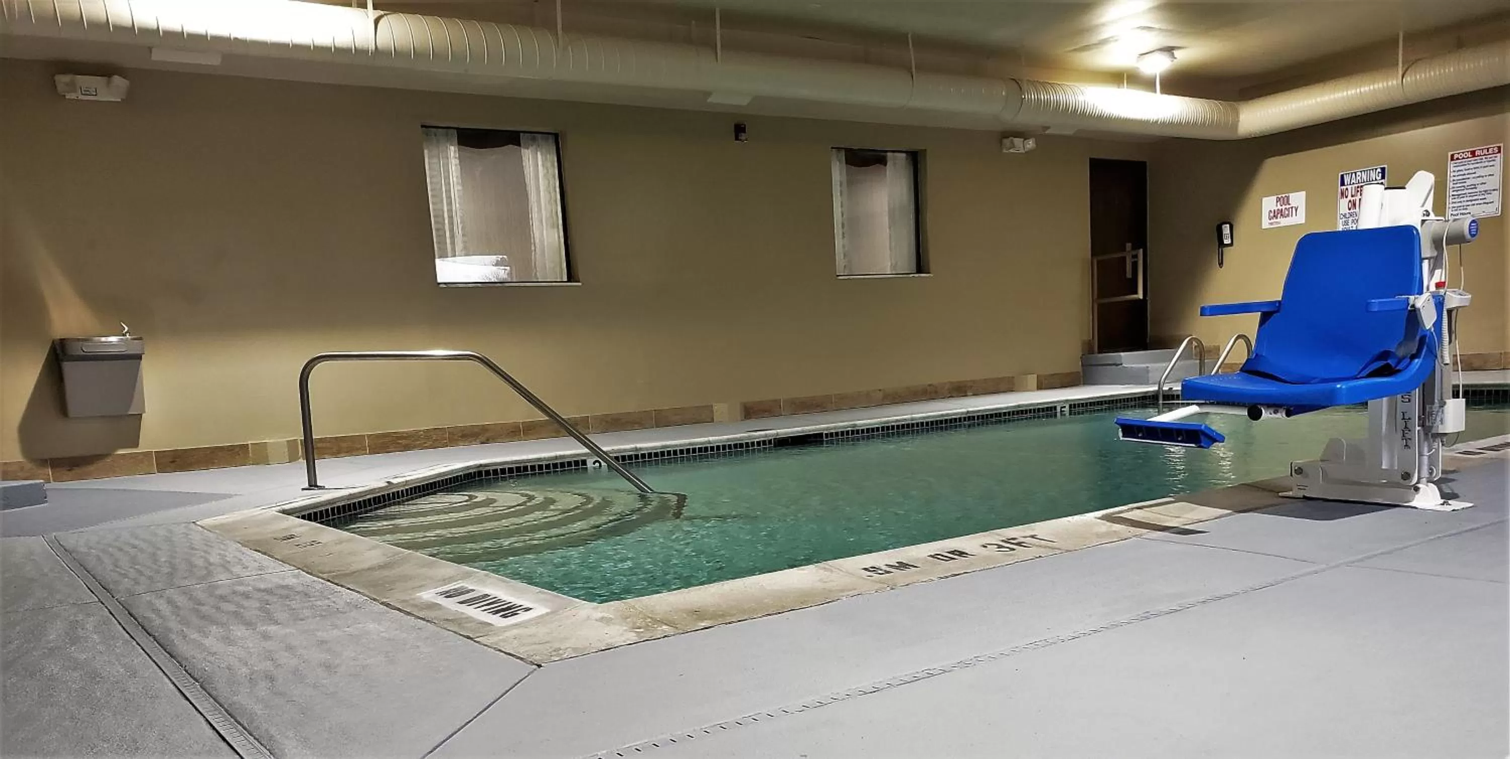 Swimming pool in Baymont by Wyndham Belleville Airport Area Free Airport Shuttle