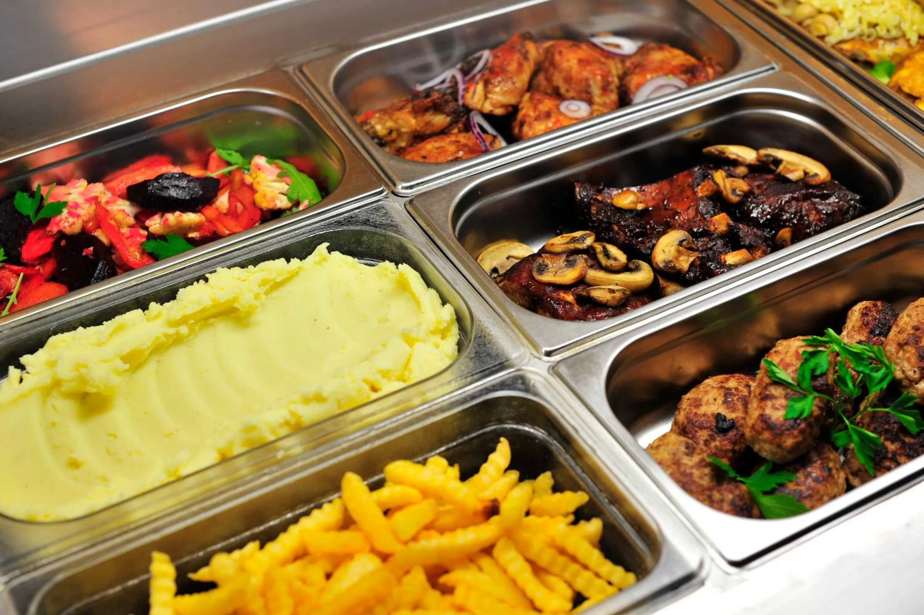 Food close-up in Hotel Tigra