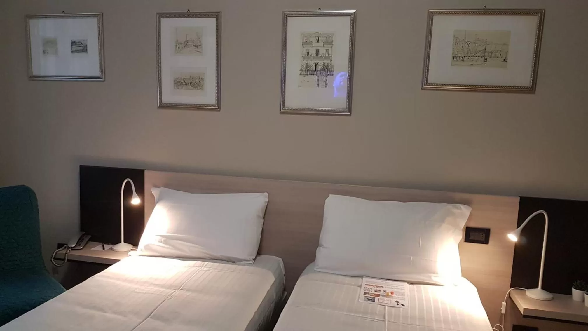 Bed in Hotel Gran Torino