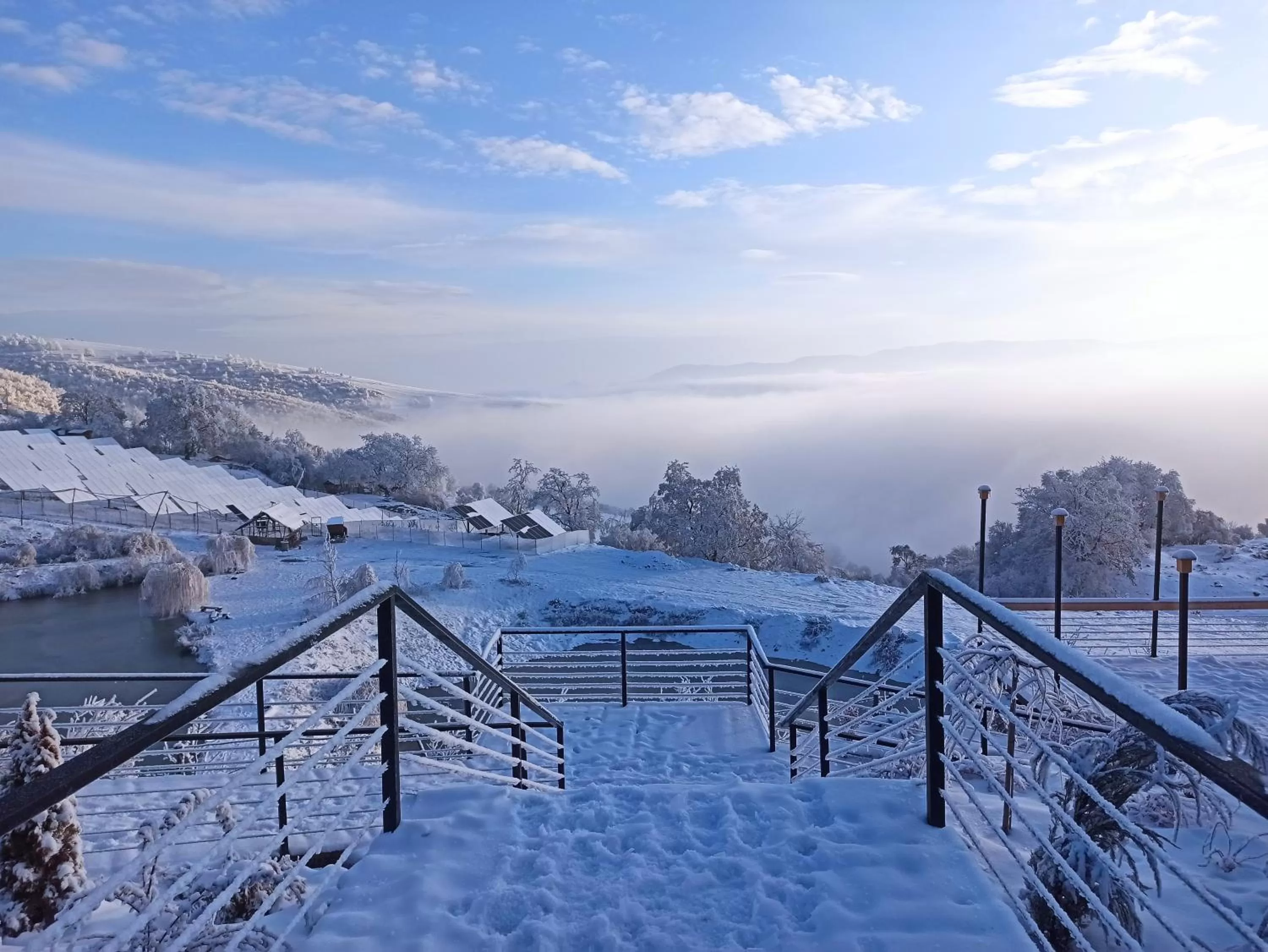 Winter in Apaga Resort