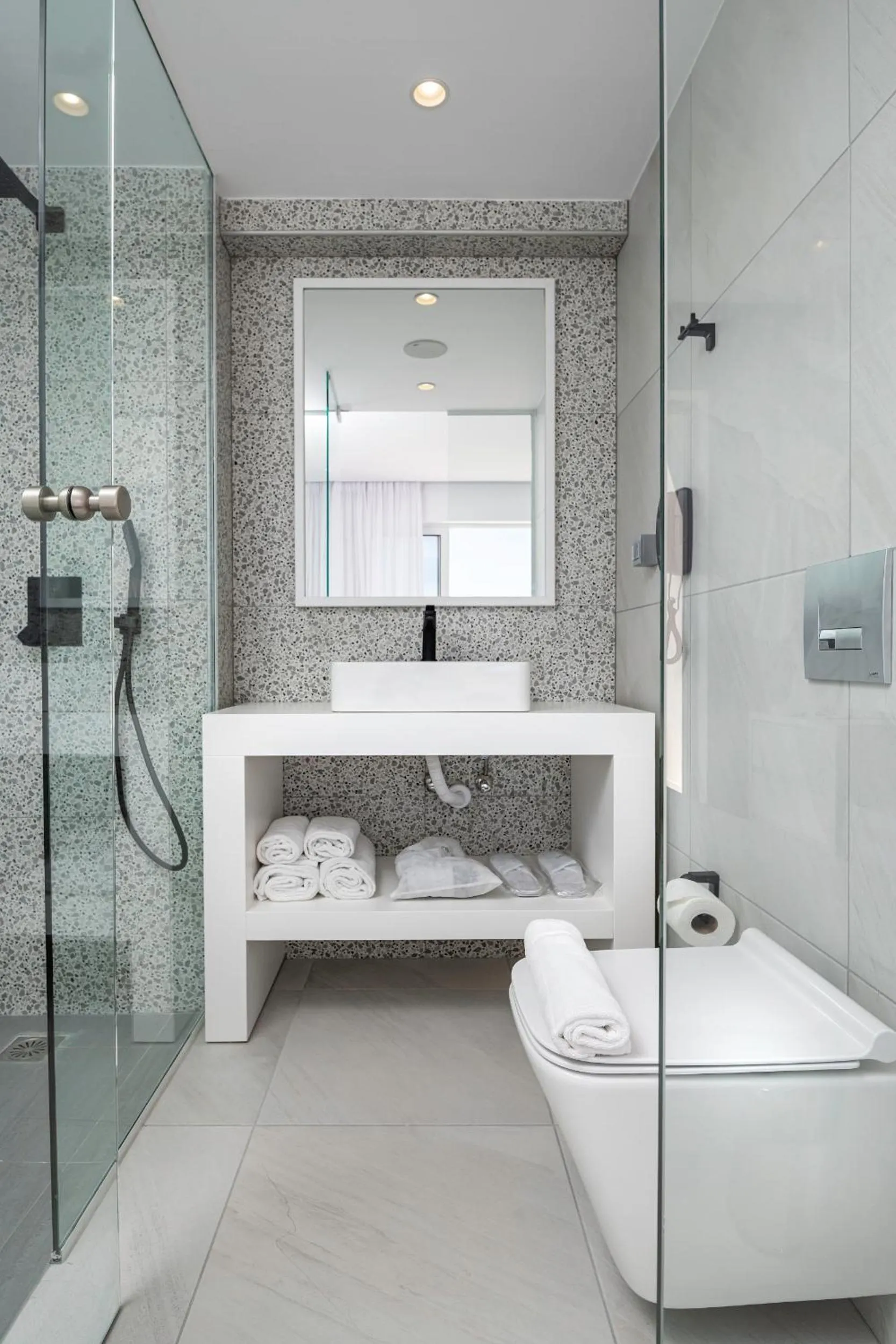 Bathroom in Dimitra Beach Hotel & Suites