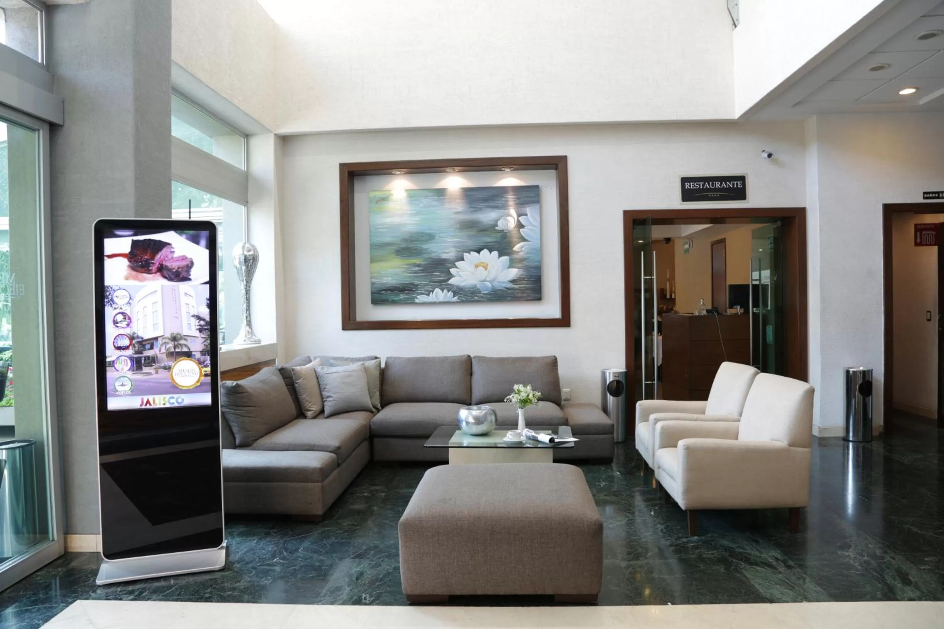 Lobby or reception in Mesón Ejecutivo Guadalajara Minerva - Av México