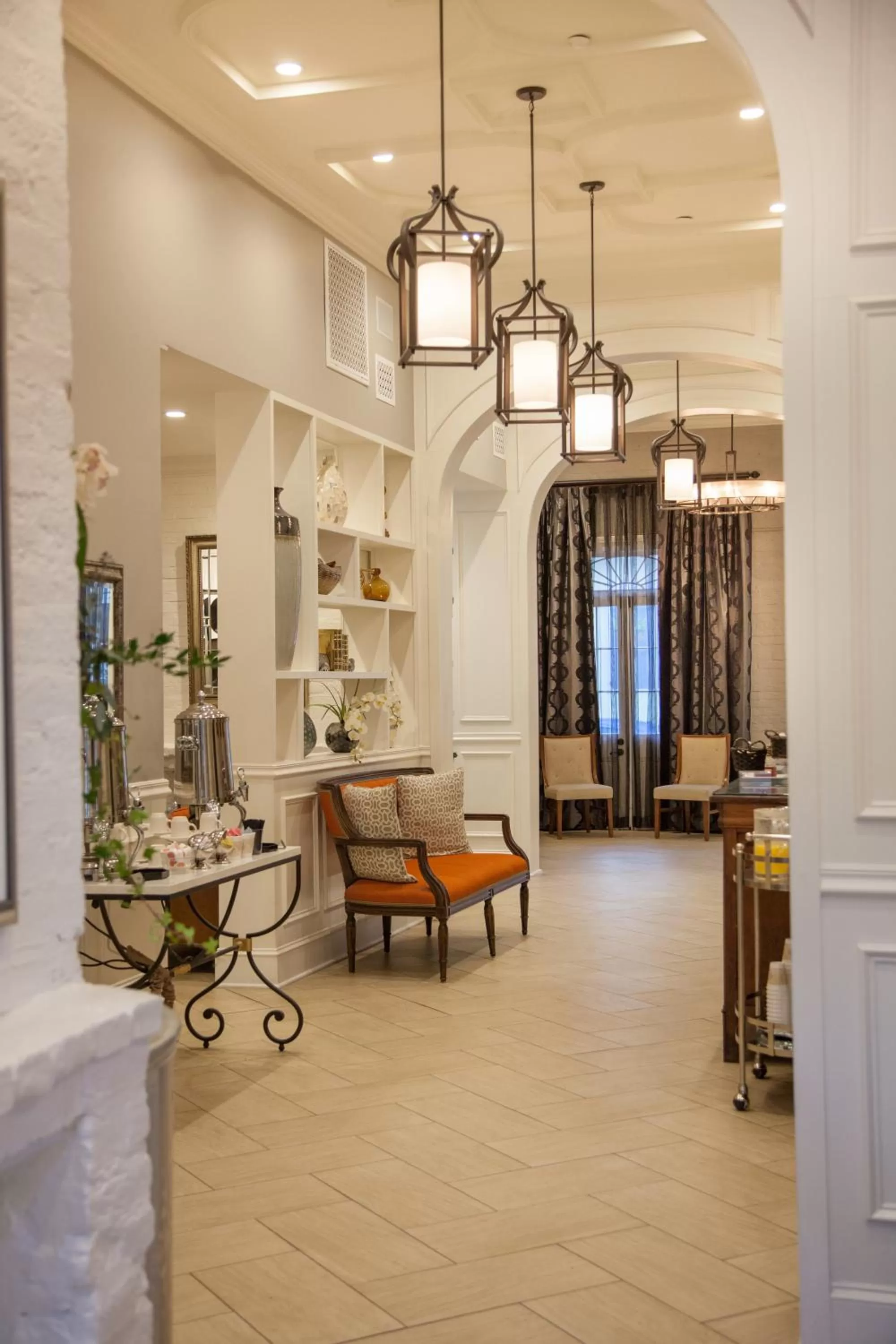 Lobby or reception in Hotel St. Pierre French Quarter