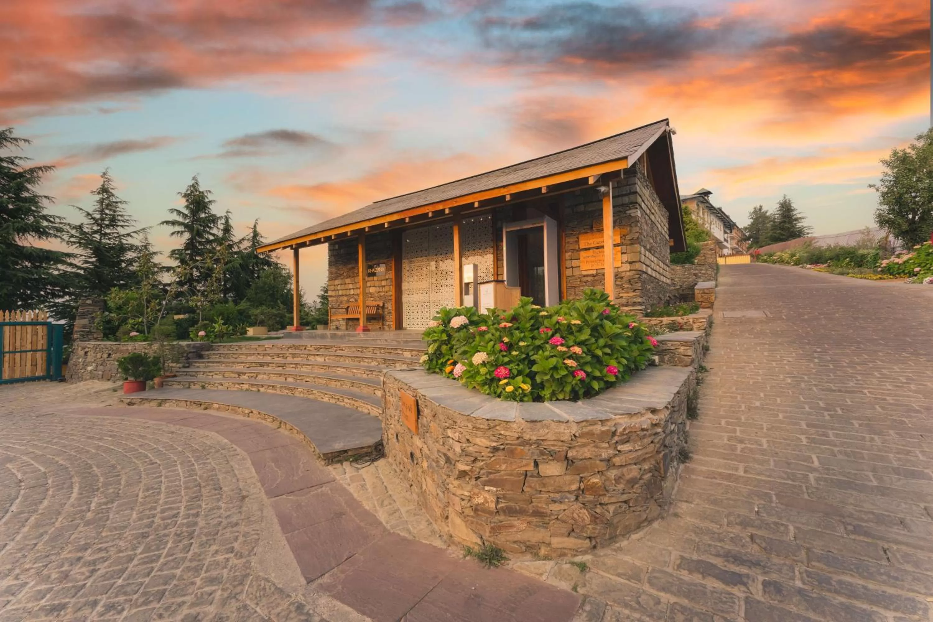 Facade/entrance in Taj Theog Resort & Spa Shimla