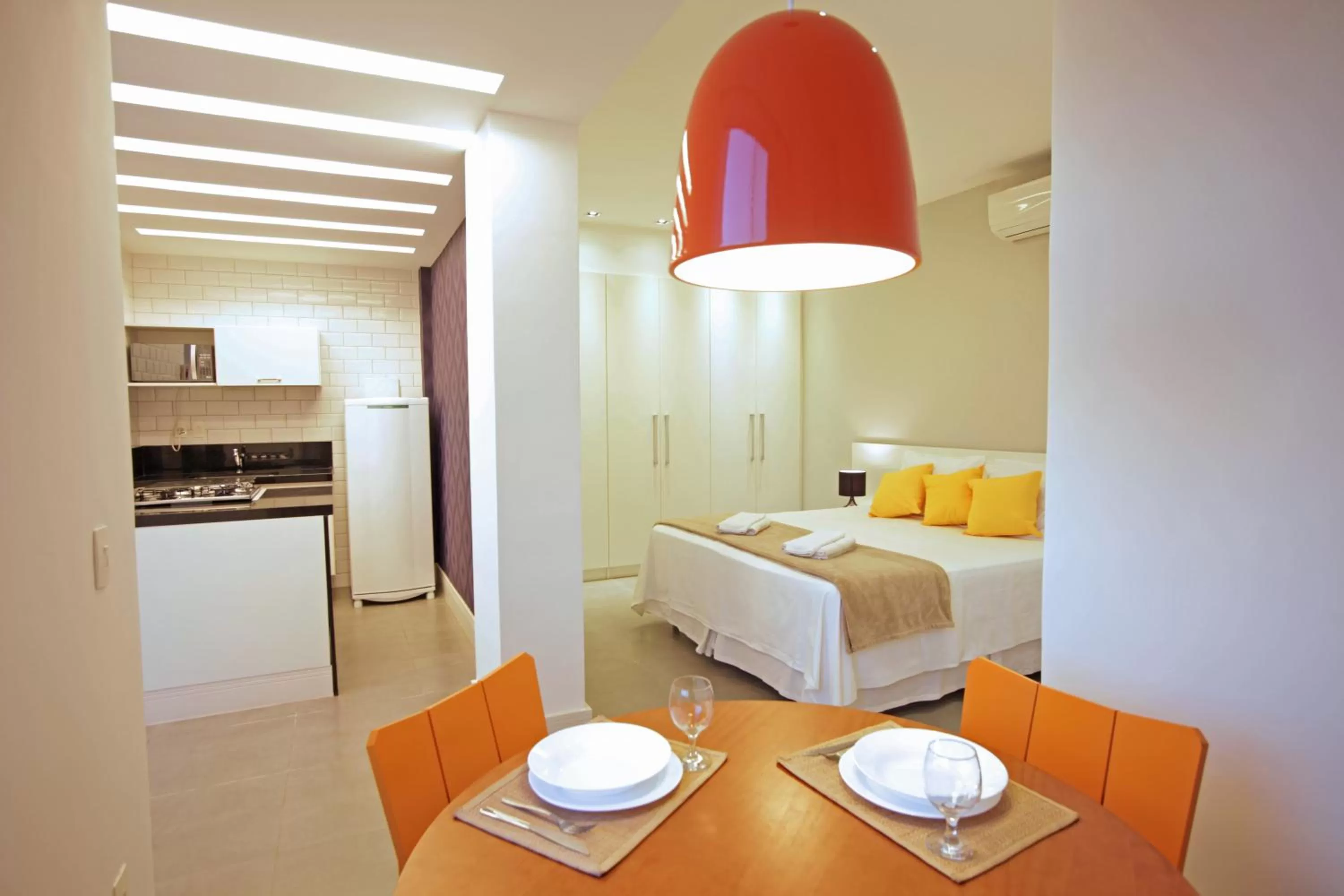 Kitchen or kitchenette in Sugar Loft Apartments