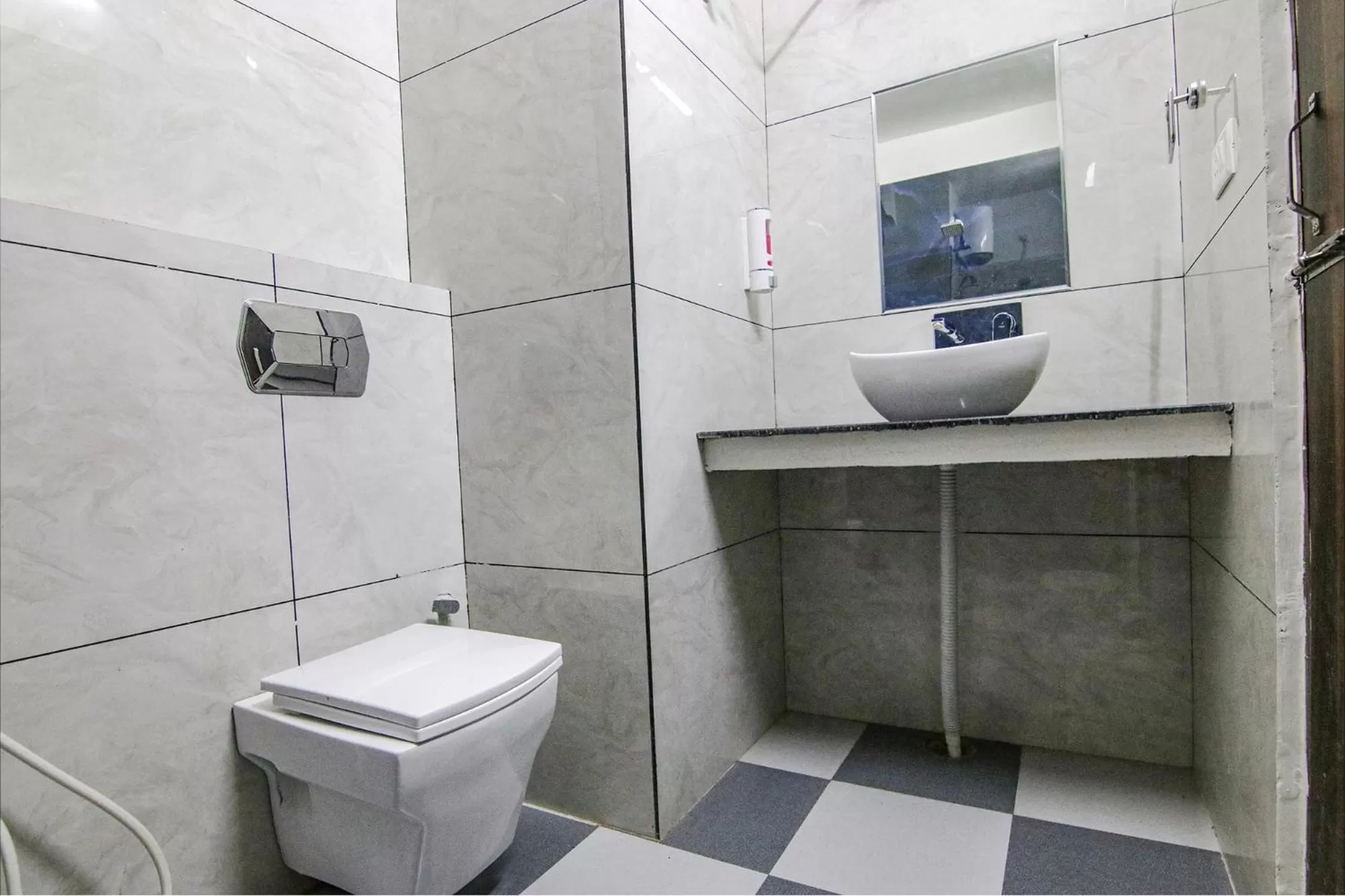 Bathroom in FabHotel Crown Star