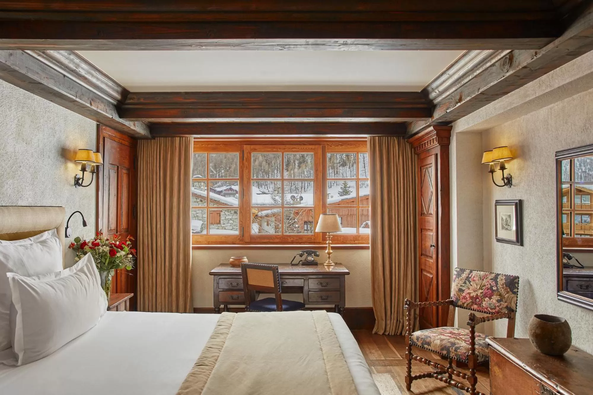 Bedroom in Airelles Val d'Isère