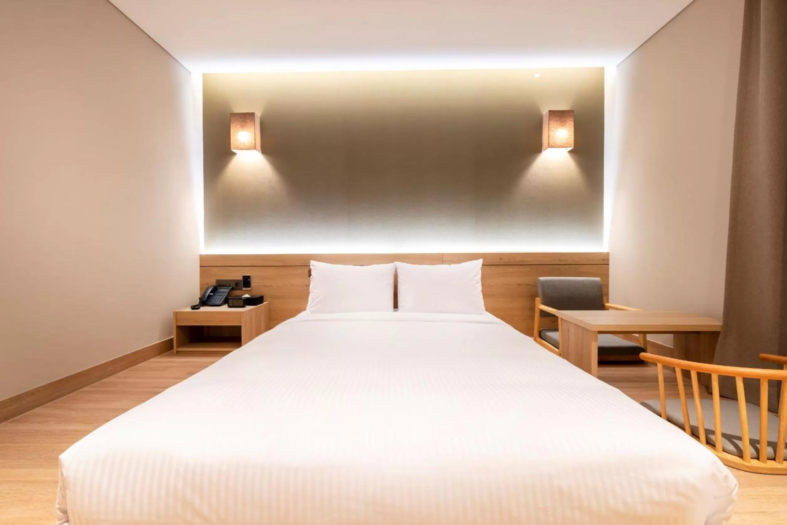 Bed in Hotel Foret The Spa