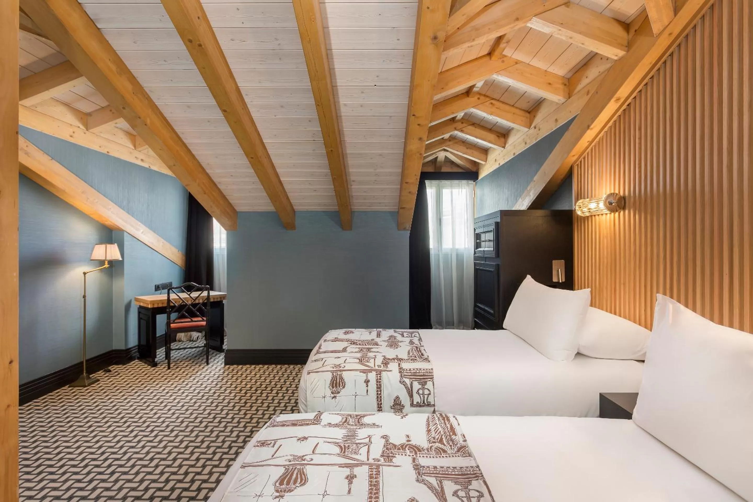 Bed in Room Mate Collection Alba, Madrid