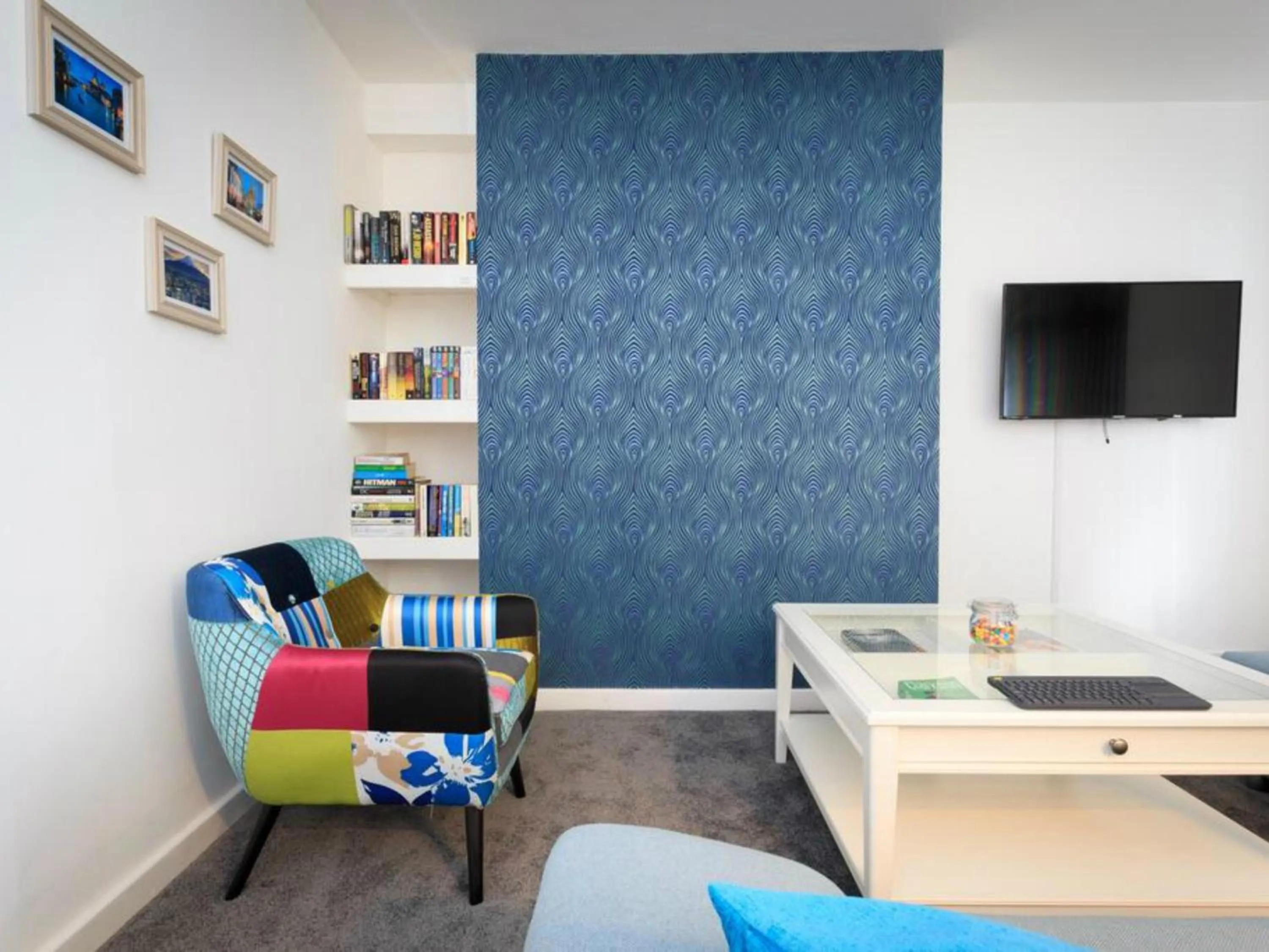 Living room in Live in Leeds Grange Apartments