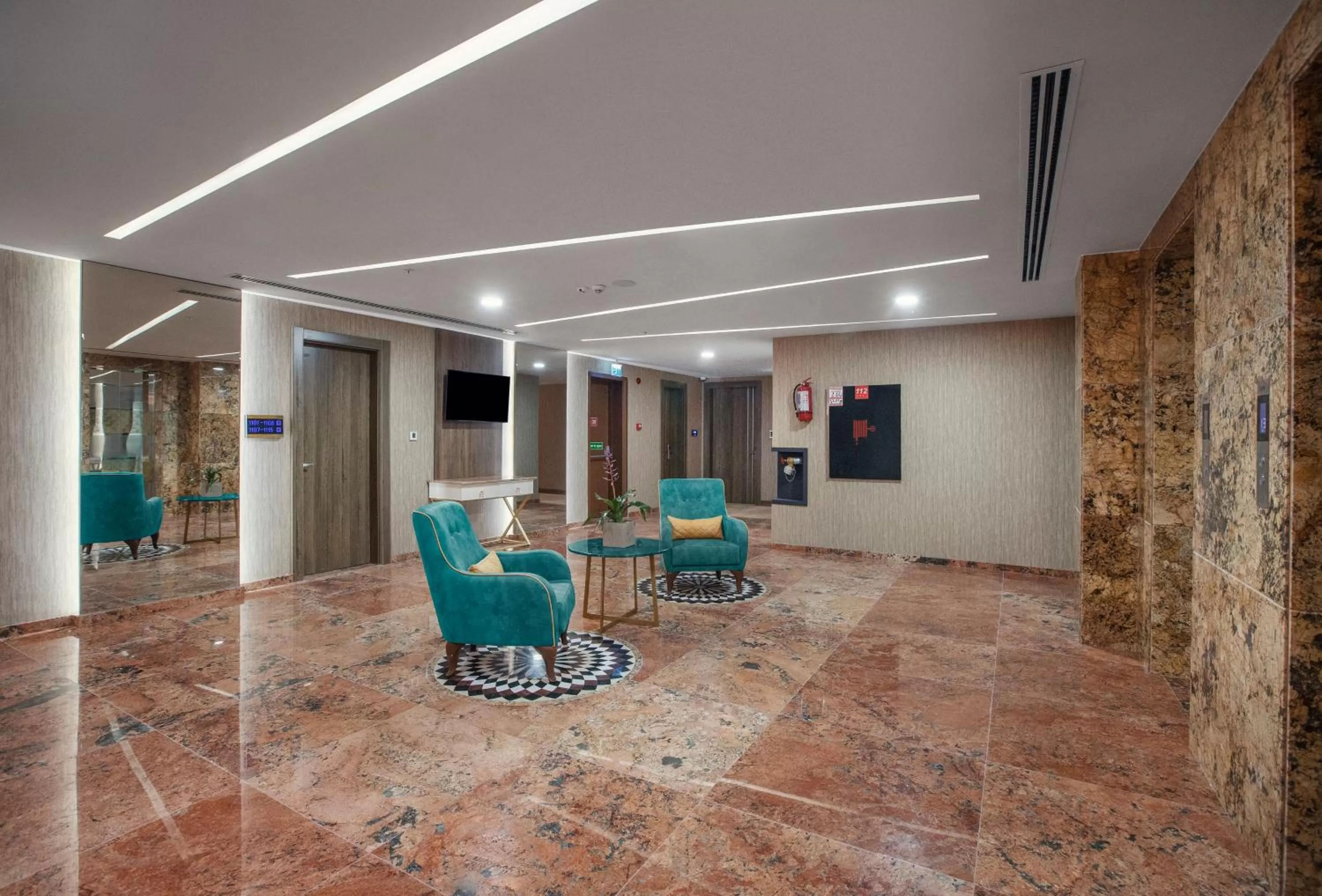 Seating area in Royal Tulip Hotel & Casino, Tbilisi