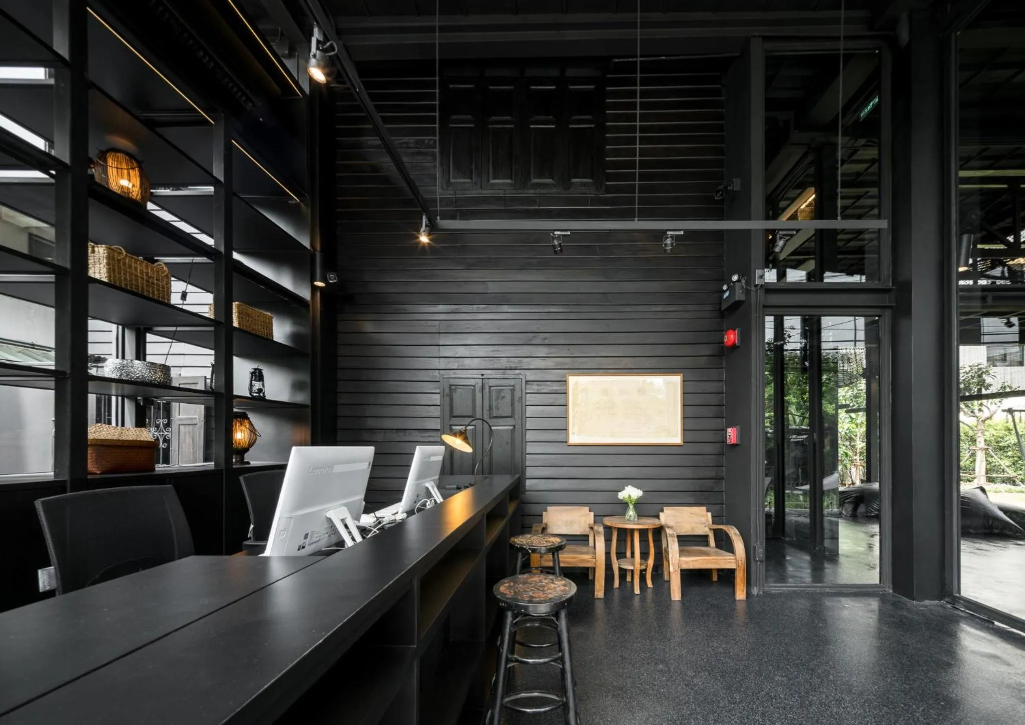 Lobby or reception in Kloem Hostel