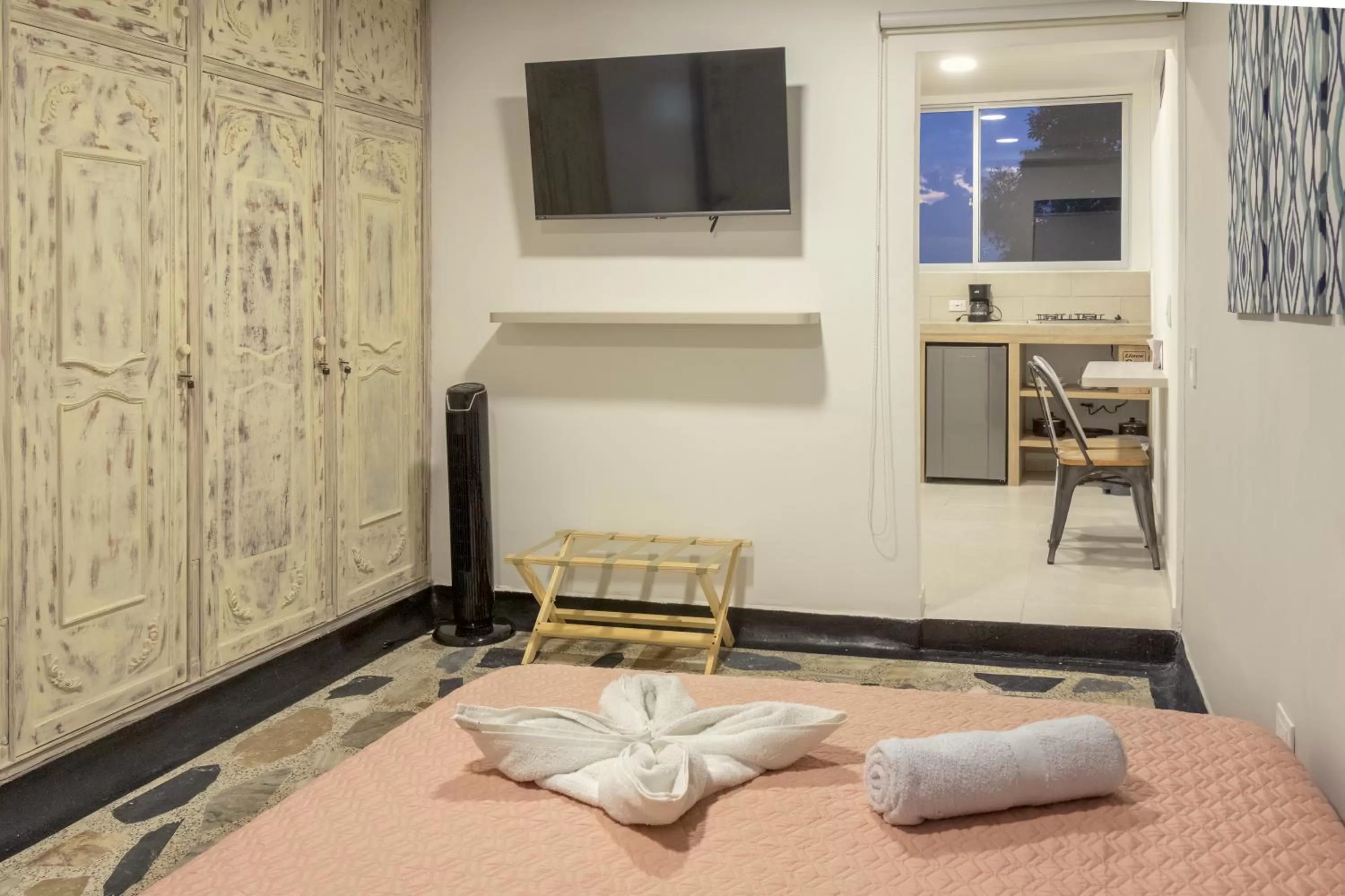 Bed in Ventiuna Hotel y Coliving