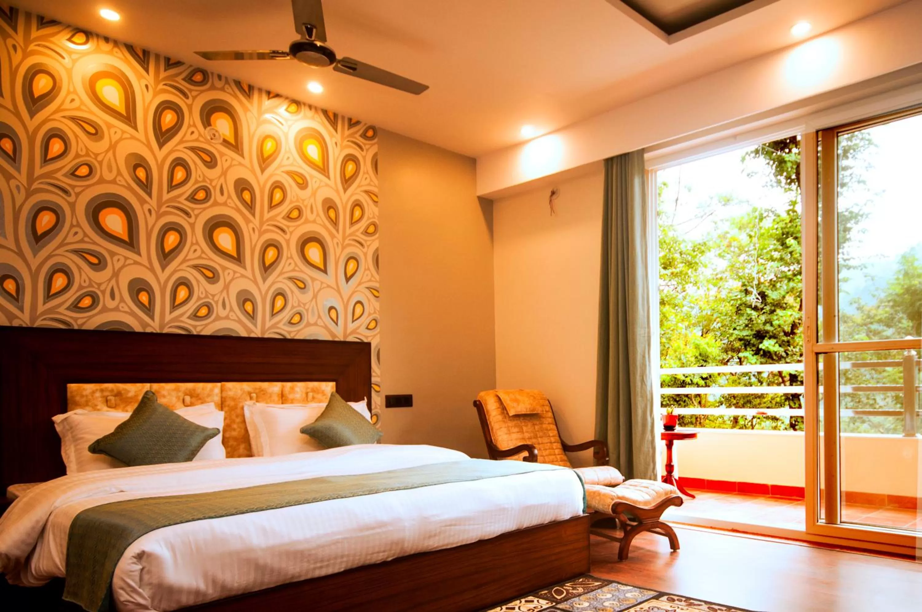 View (from property/room), Bed in DreamCatcher By Samyati Hotels and Resorts
