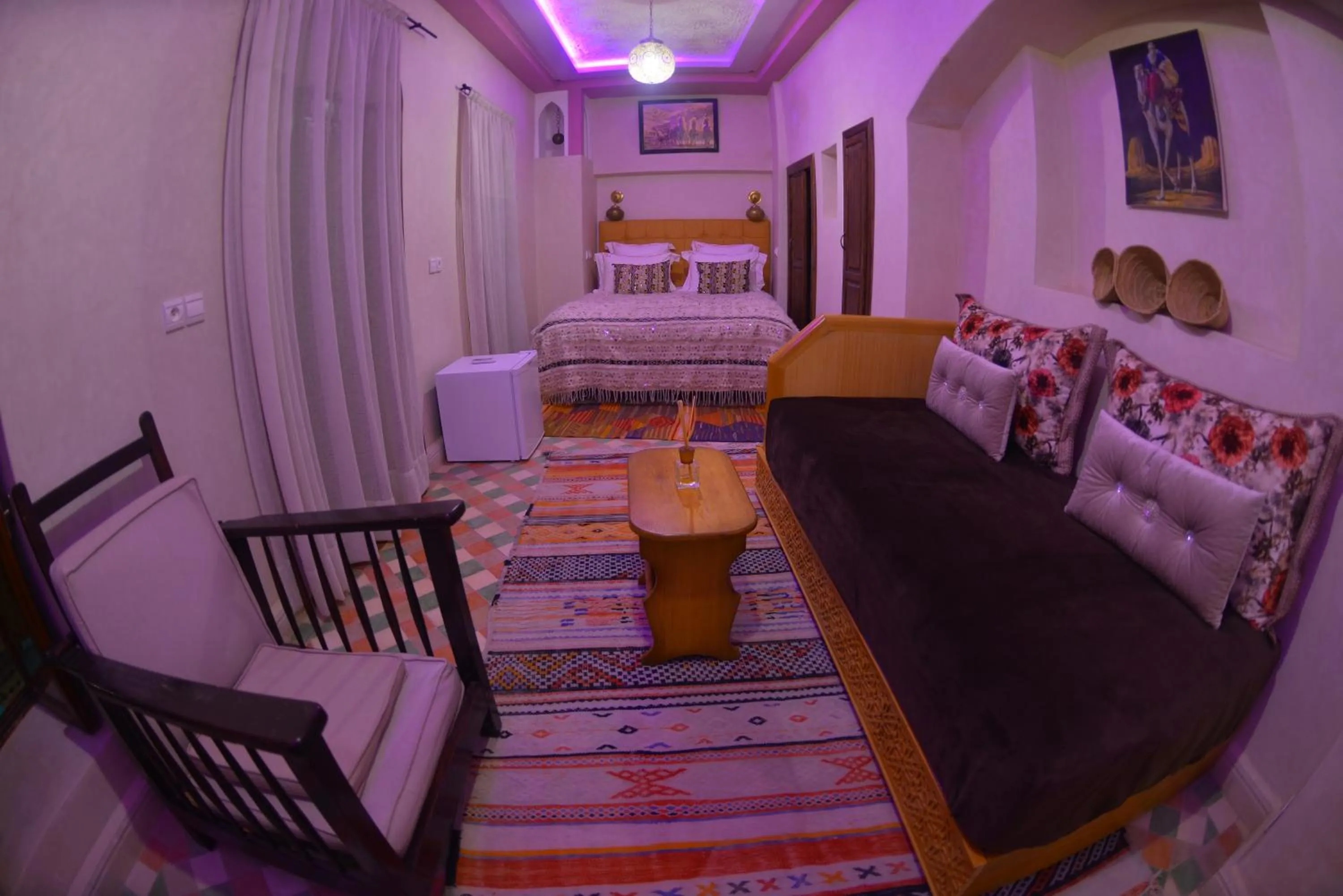 Photo of the whole room, Bed in Riad Hidden