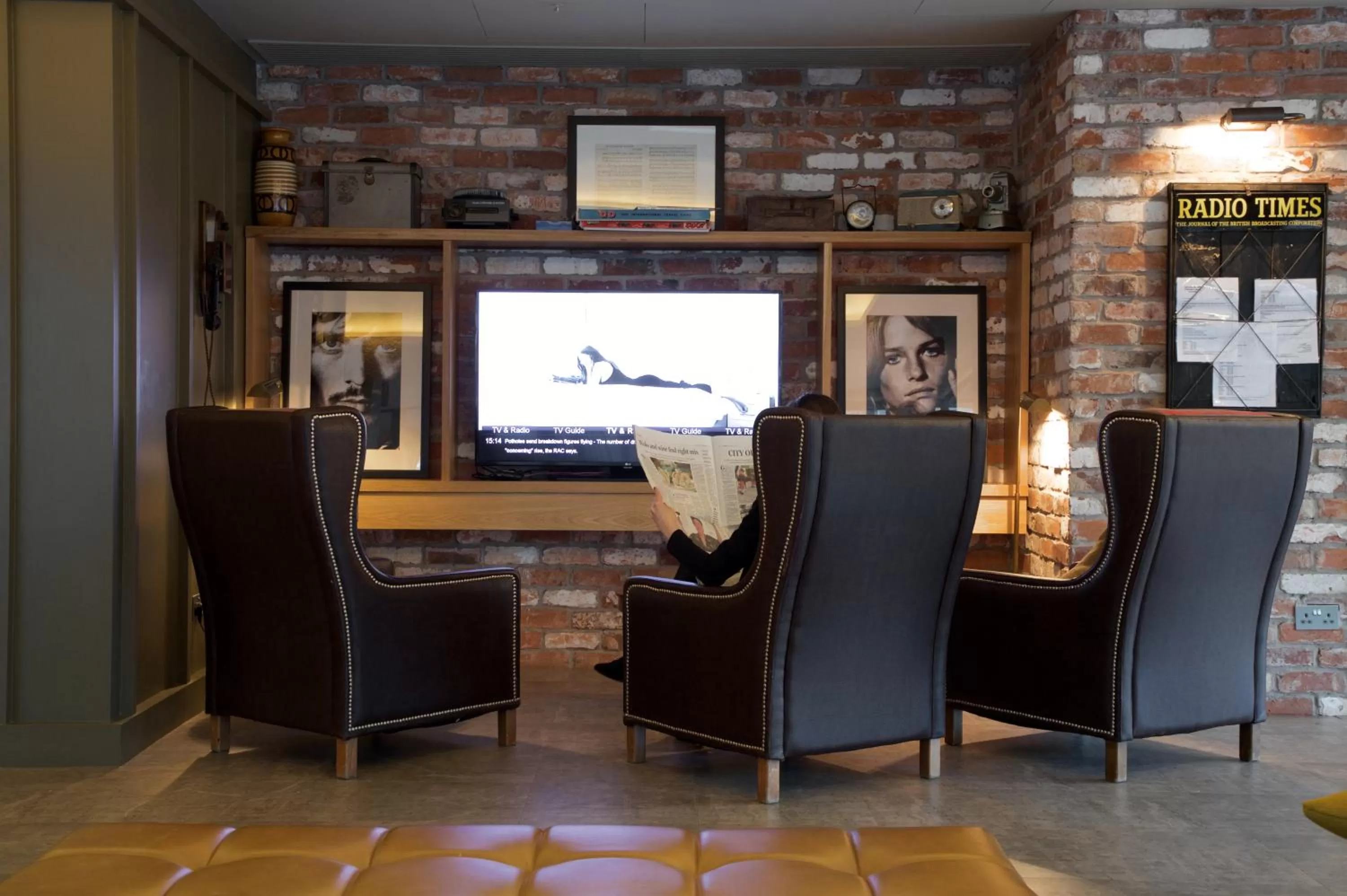 Lobby or reception in Bermondsey Square Hotel - A Bespoke Hotel