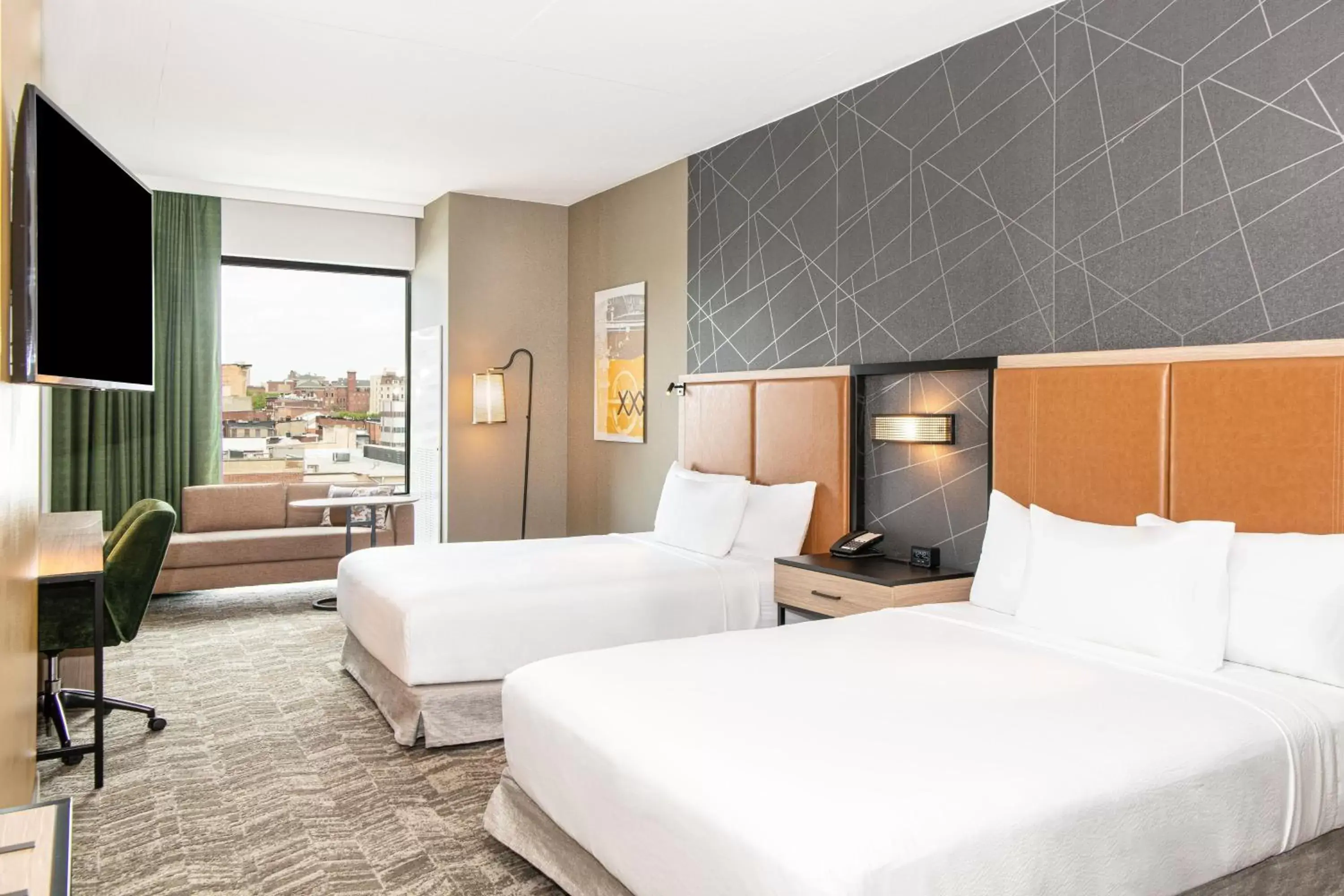 Standard Suite with Two Queen Beds in SpringHill Suites by Marriott Baltimore Downtown Convention Center Area Standard Suite with Two Queen Beds in SpringHill Suites by Marriott Baltimore Downtown Convention Center Area