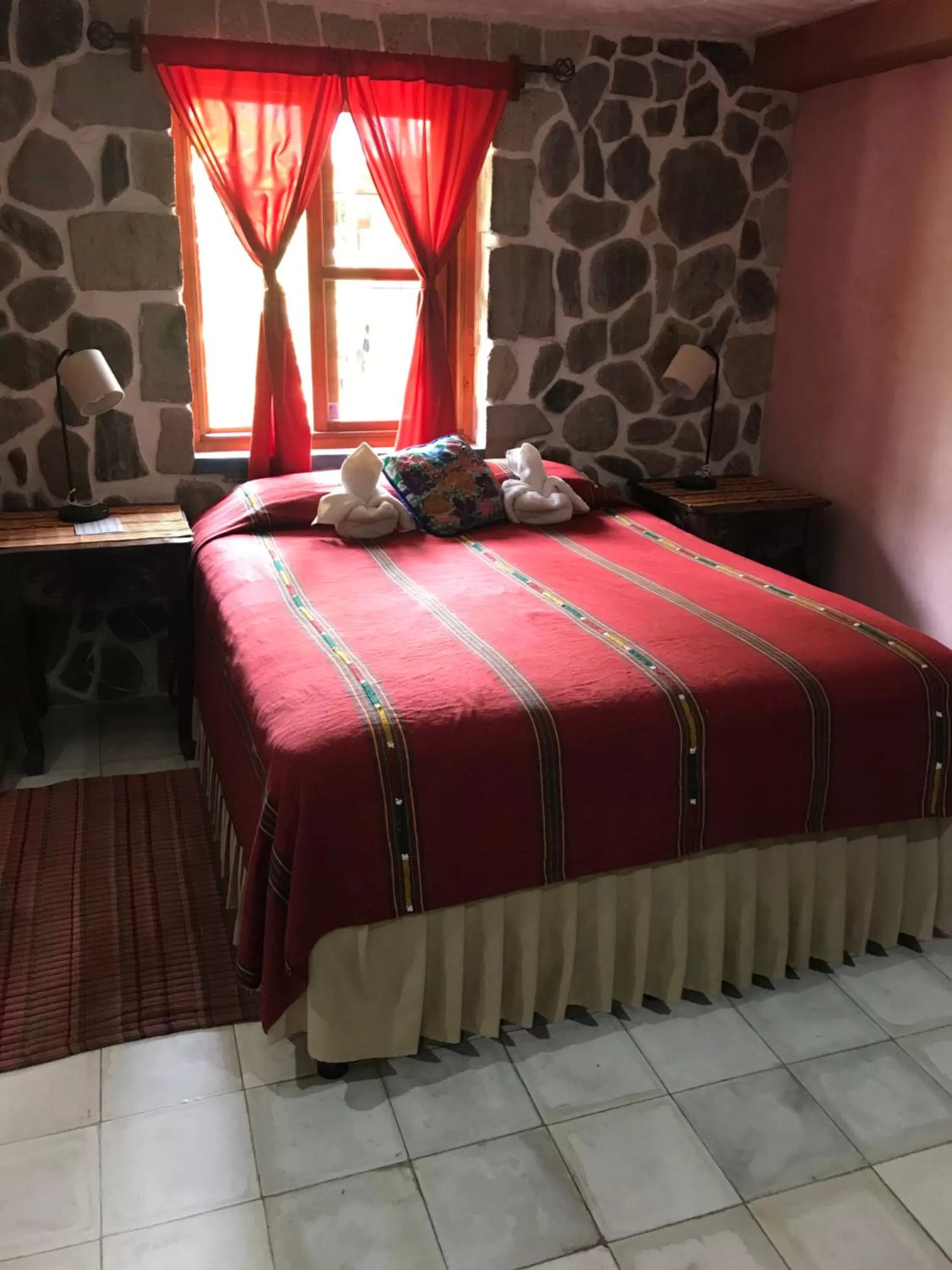 Bed in Hotel Utz Jay