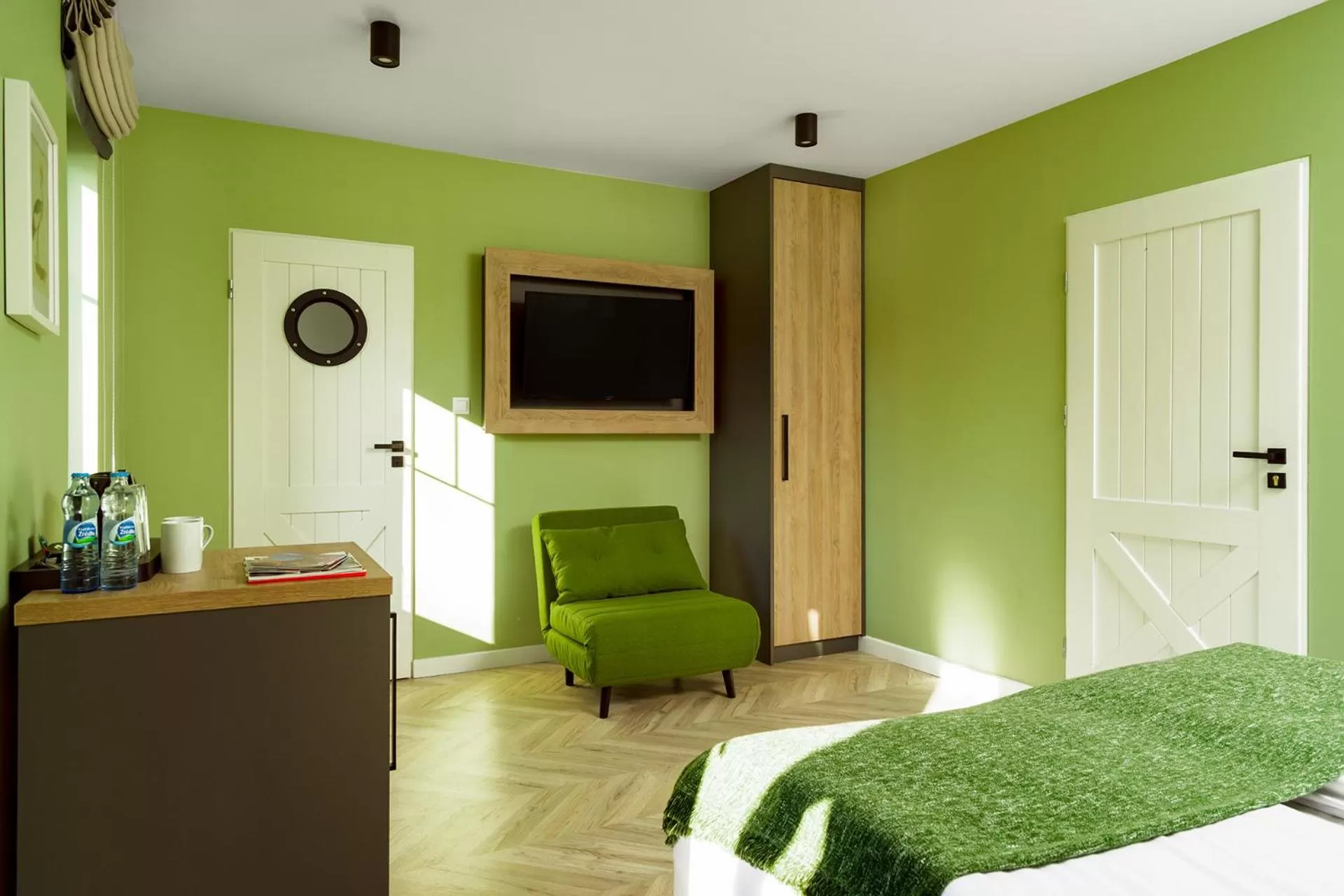 Bedroom, Bed in Kamienica Portowa