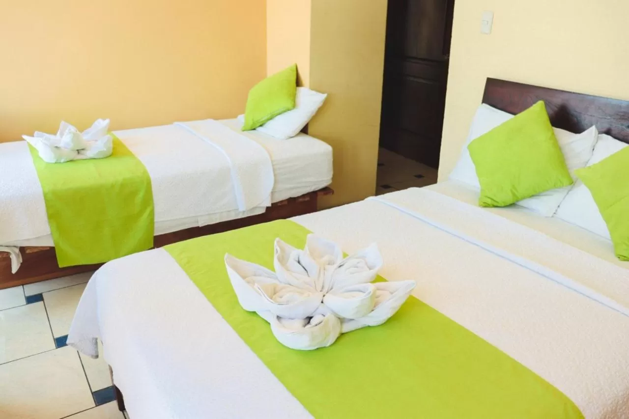 Bed in Hostal Carliza