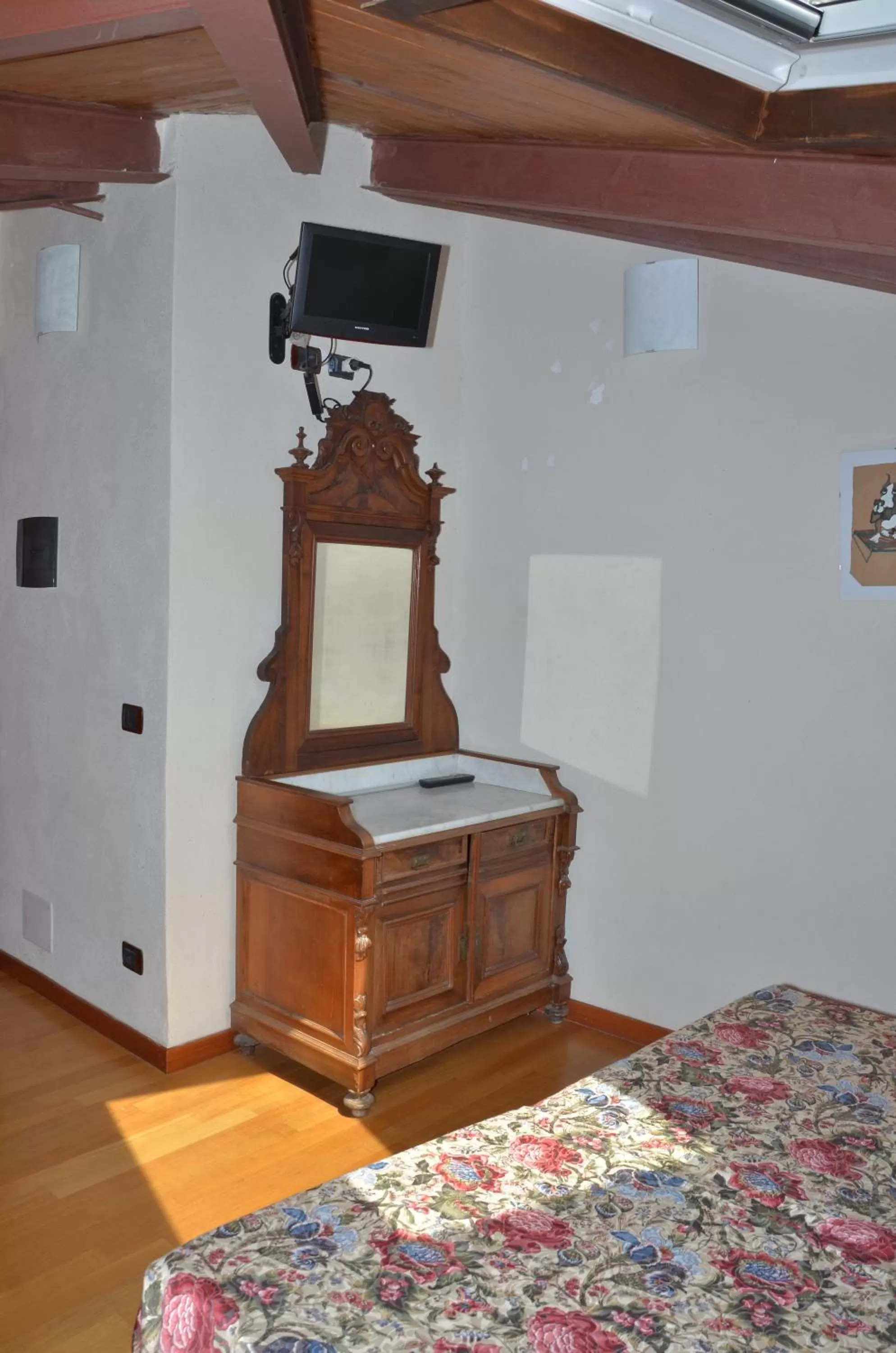 Decorative detail in Locanda Dal Moccia