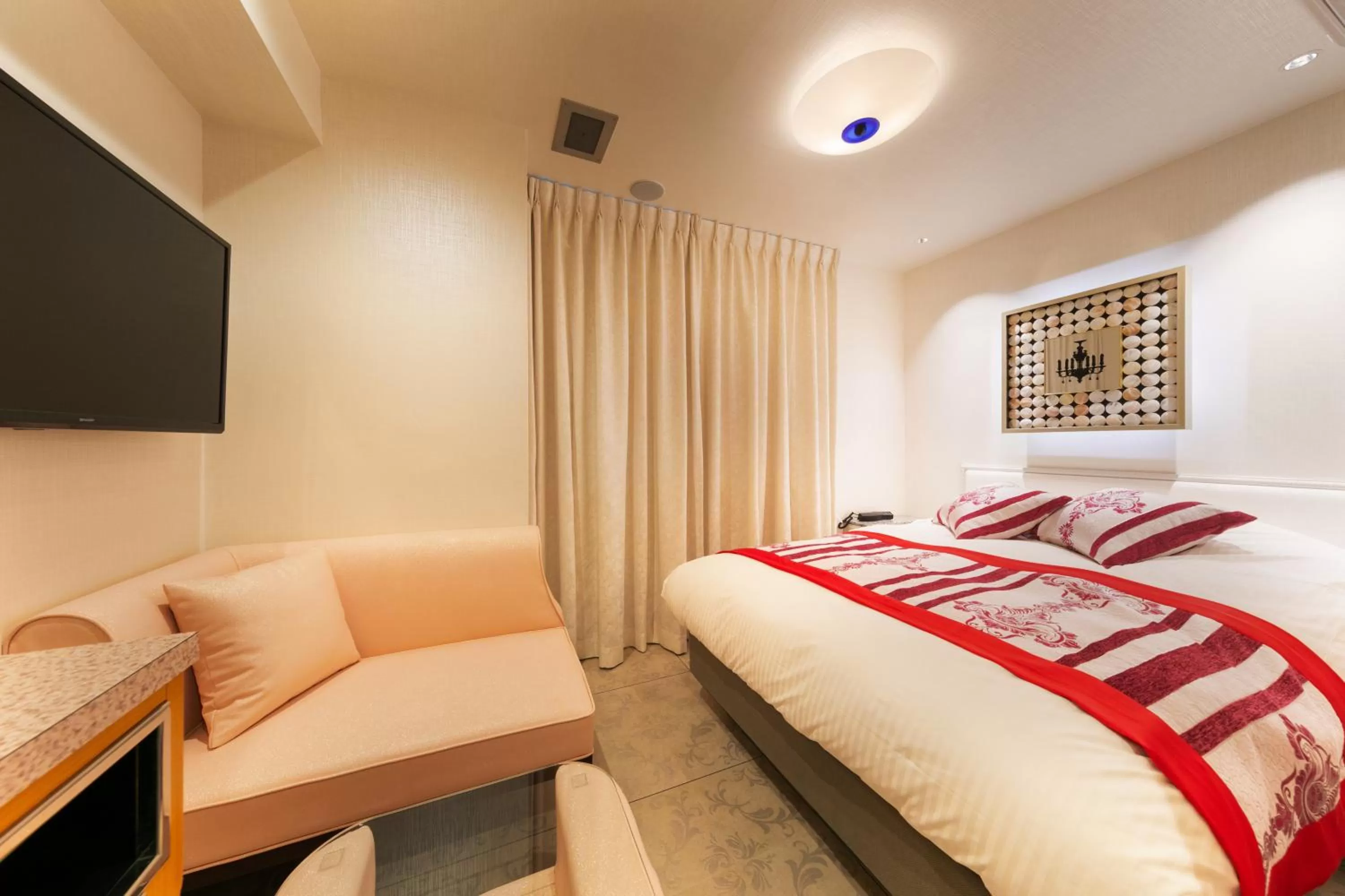 Bed in Hotel Eldia Luxury Kobe (Adult Only)